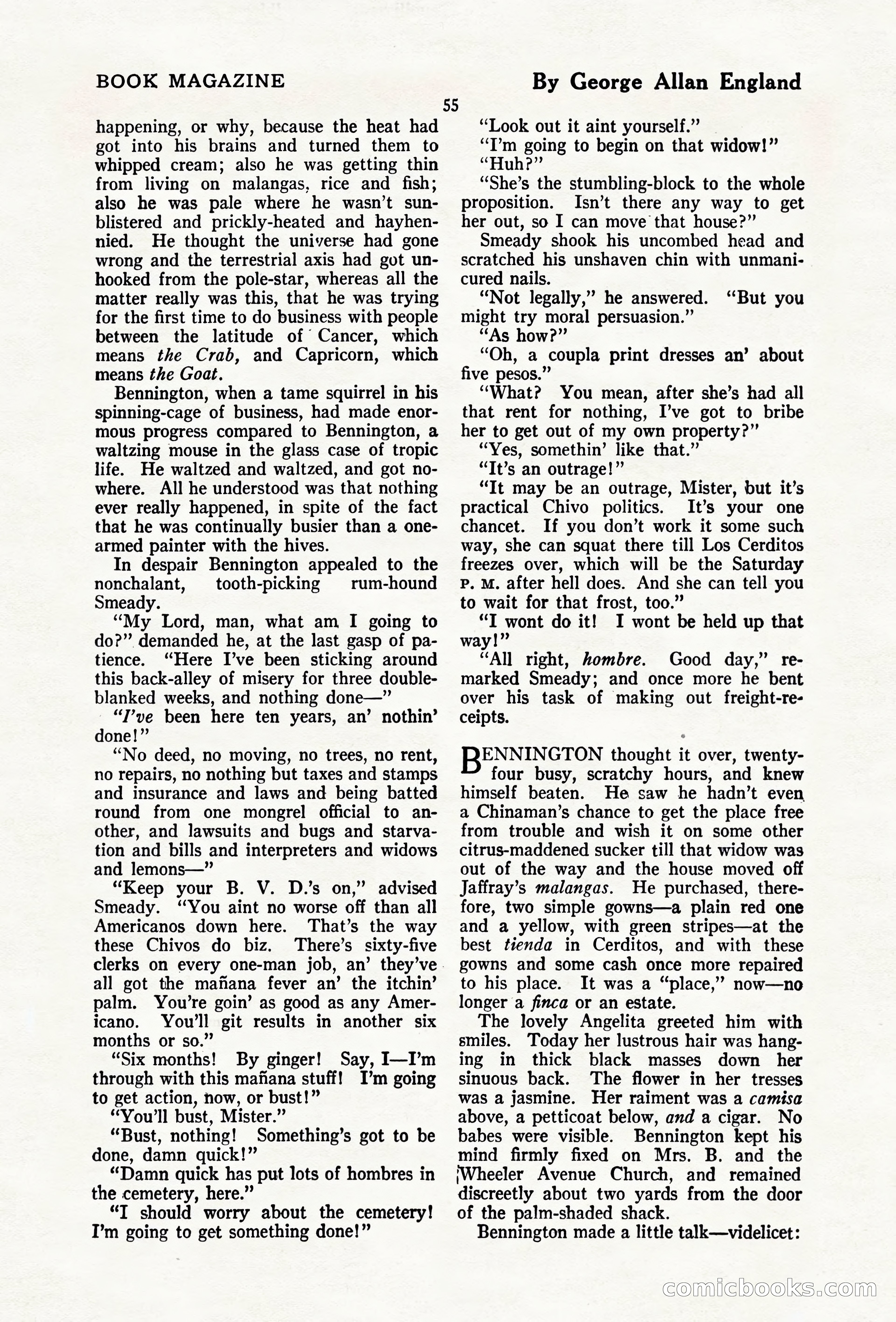 The Blue Book Magazine, April 1920 — page 61 of 212