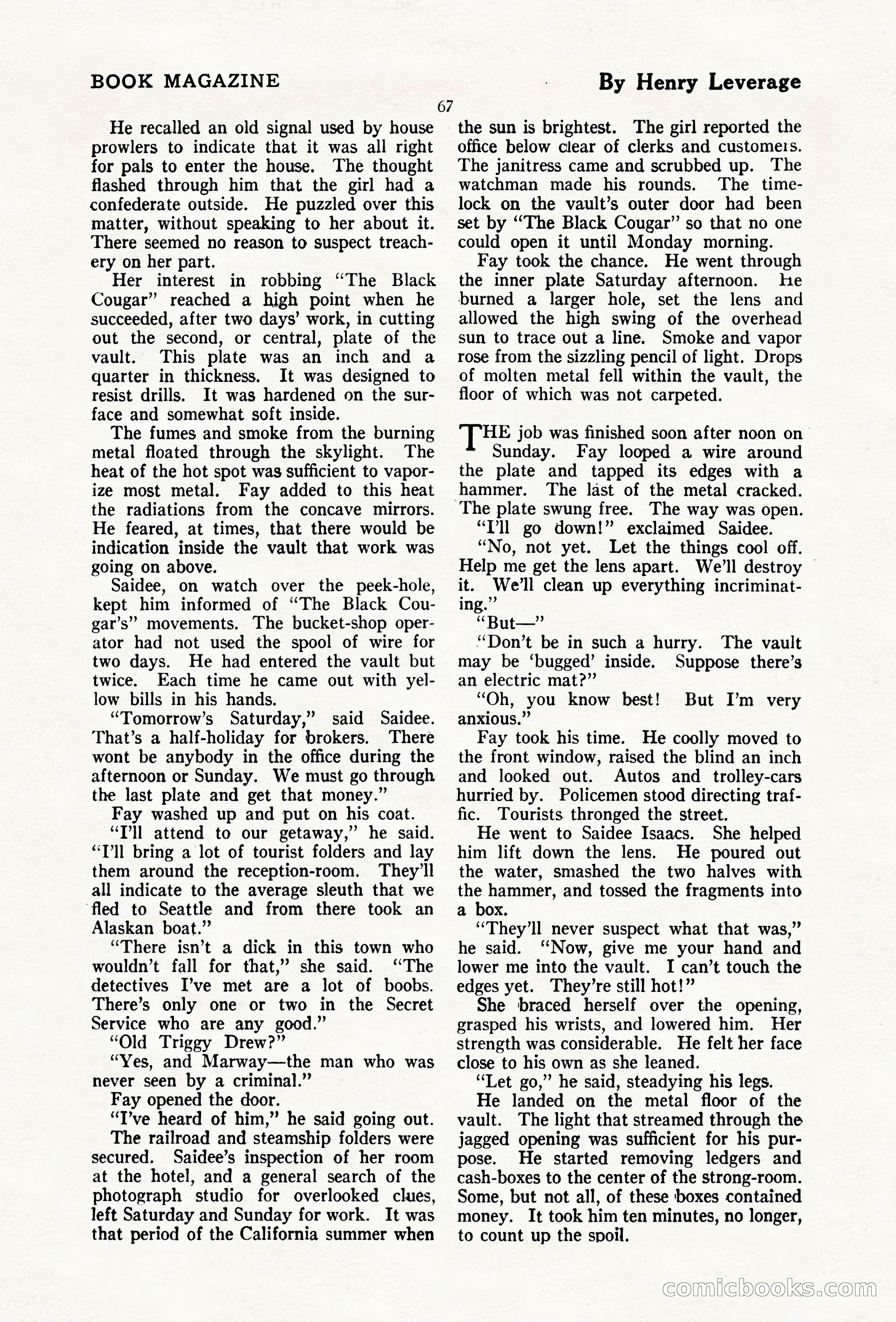 The Blue Book Magazine, April 1920 — page 73 of 212