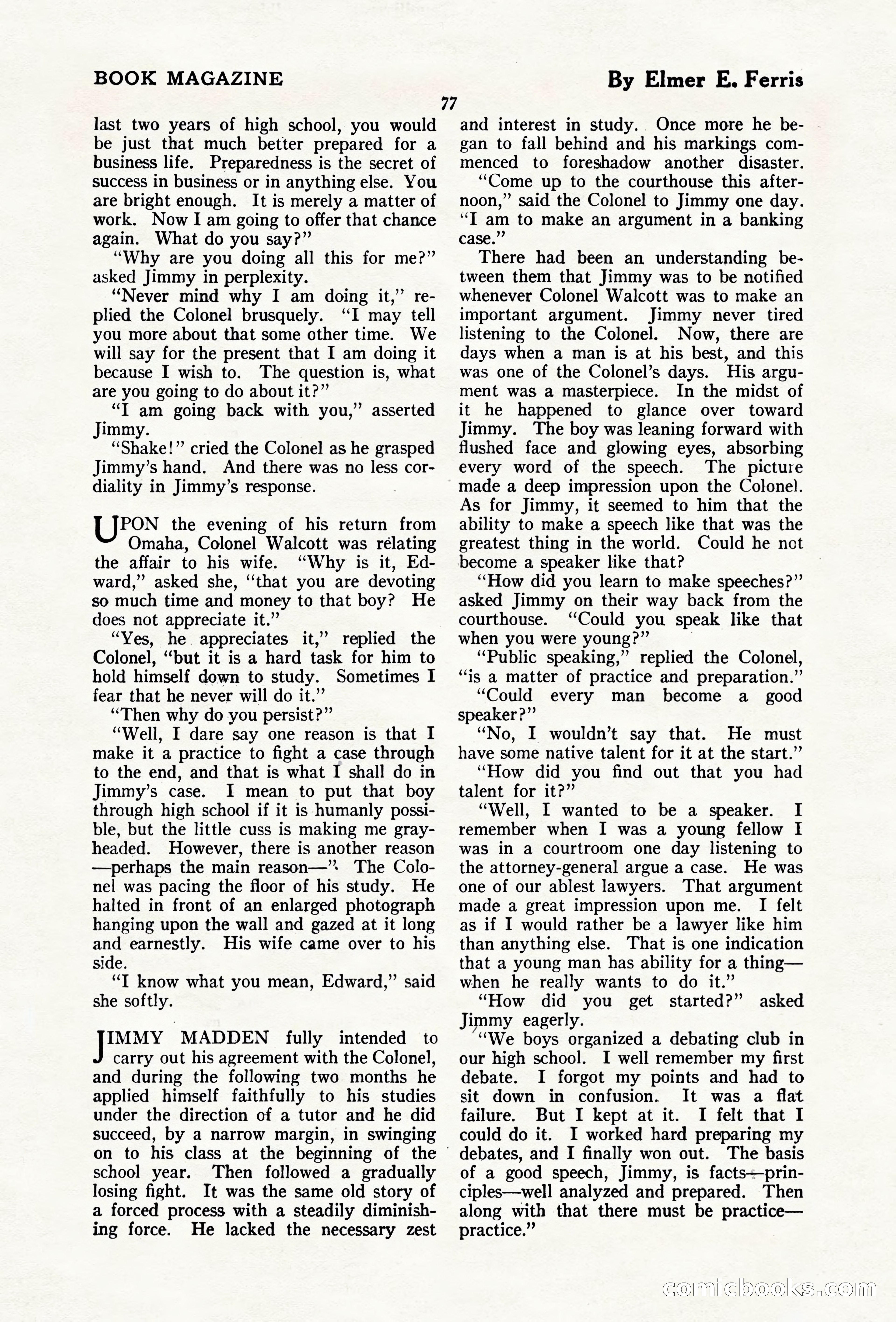 The Blue Book Magazine, April 1920 — page 83 of 212