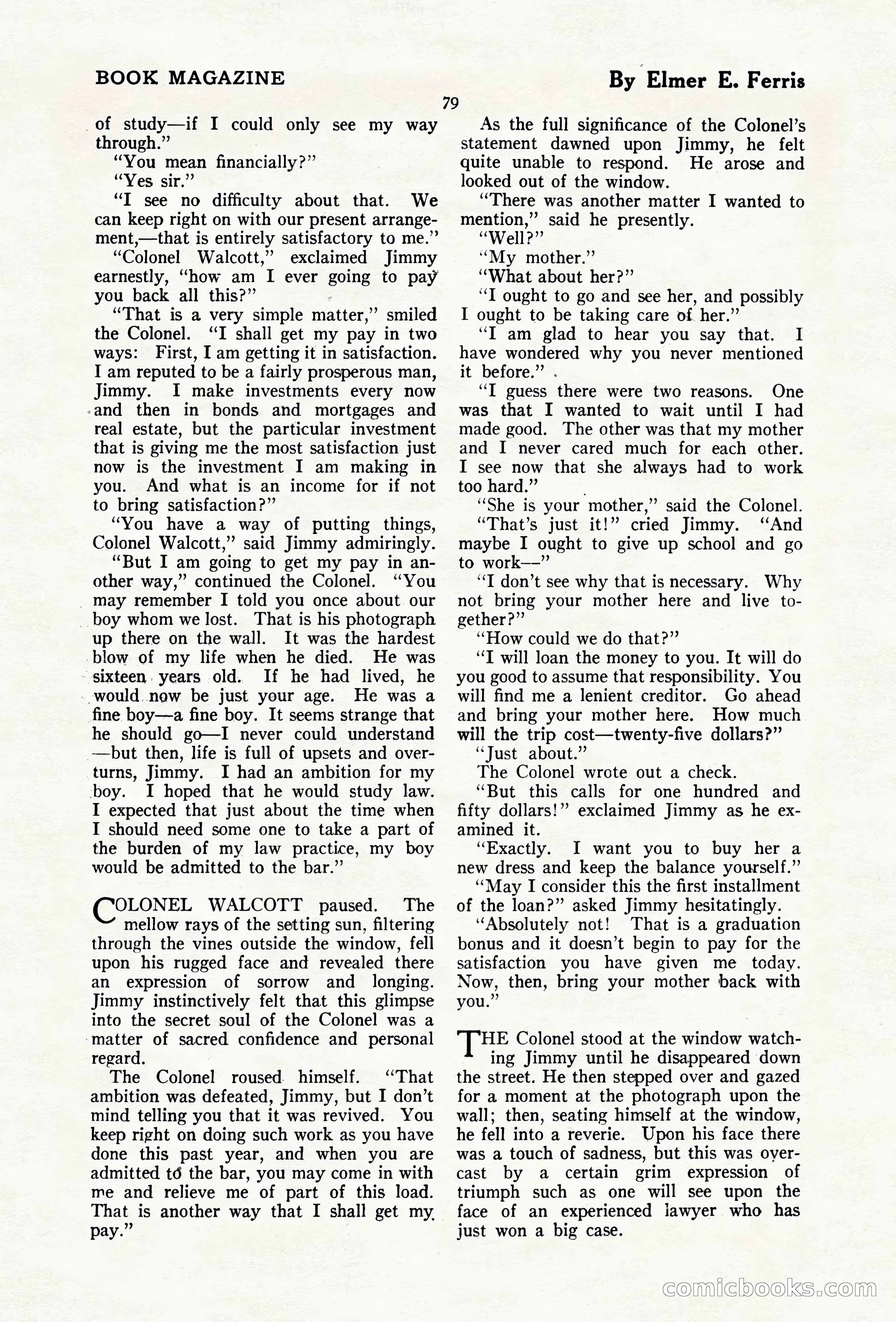 The Blue Book Magazine, April 1920 — page 85 of 212