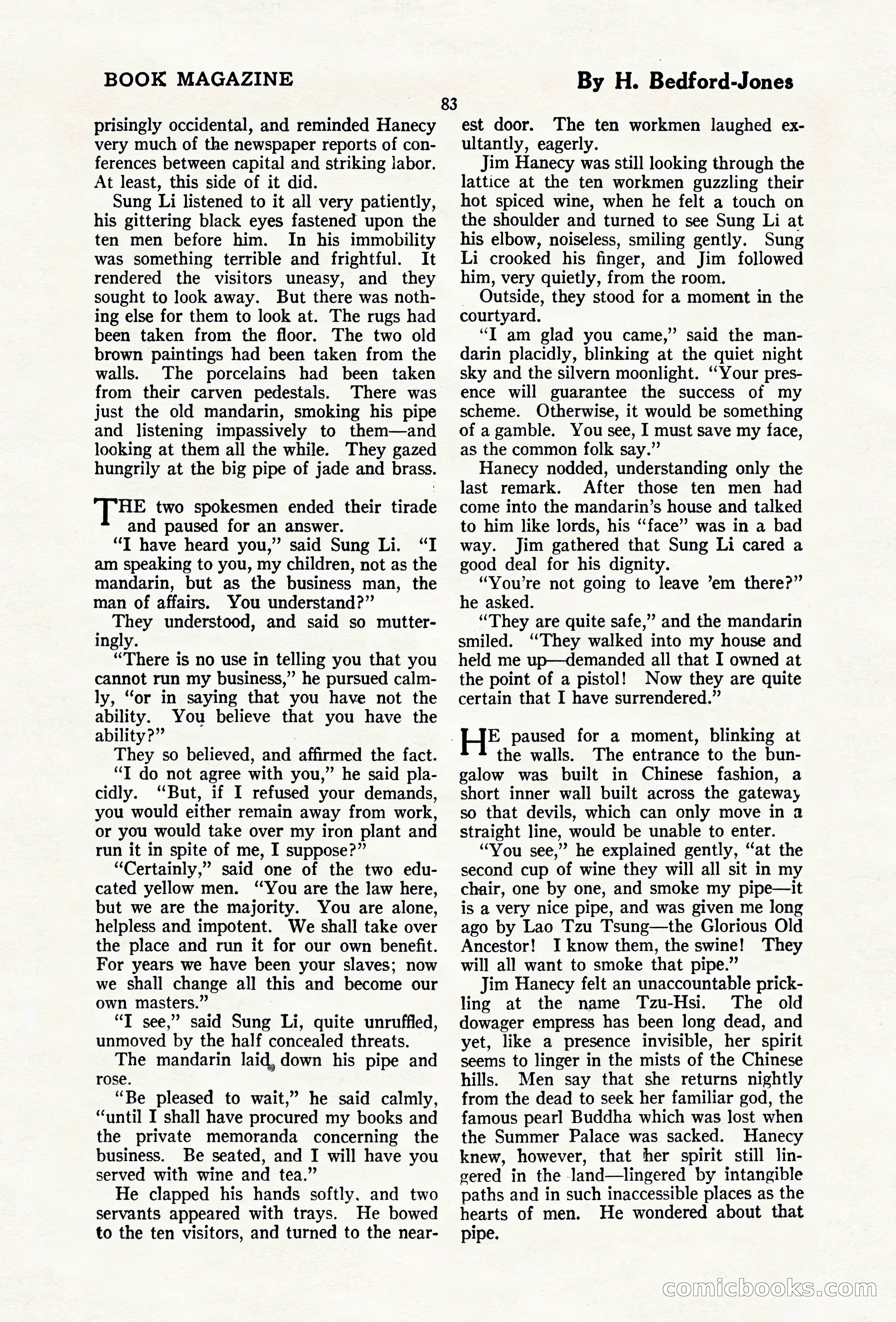 The Blue Book Magazine, April 1920 — page 89 of 212