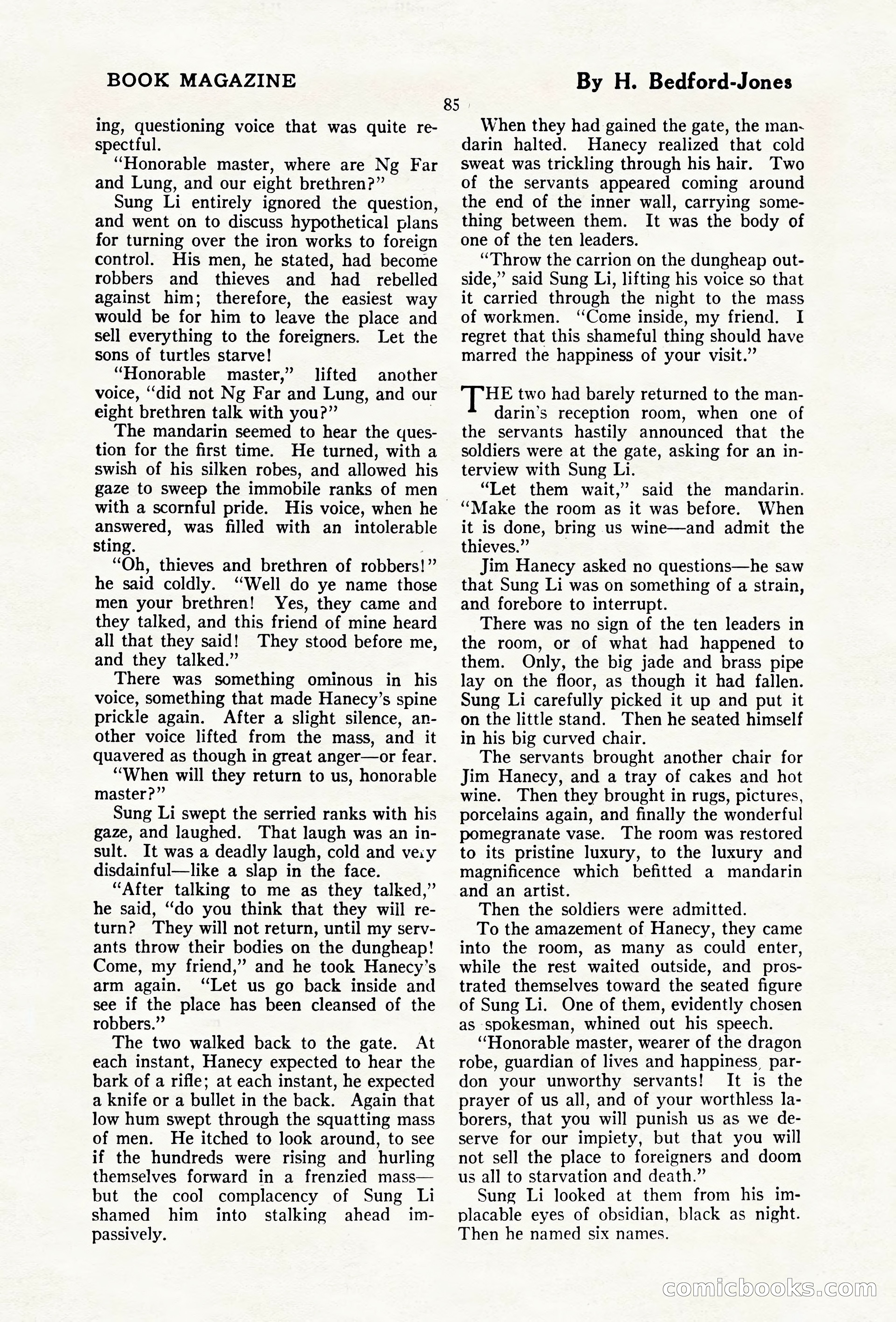 The Blue Book Magazine, April 1920 — page 91 of 212