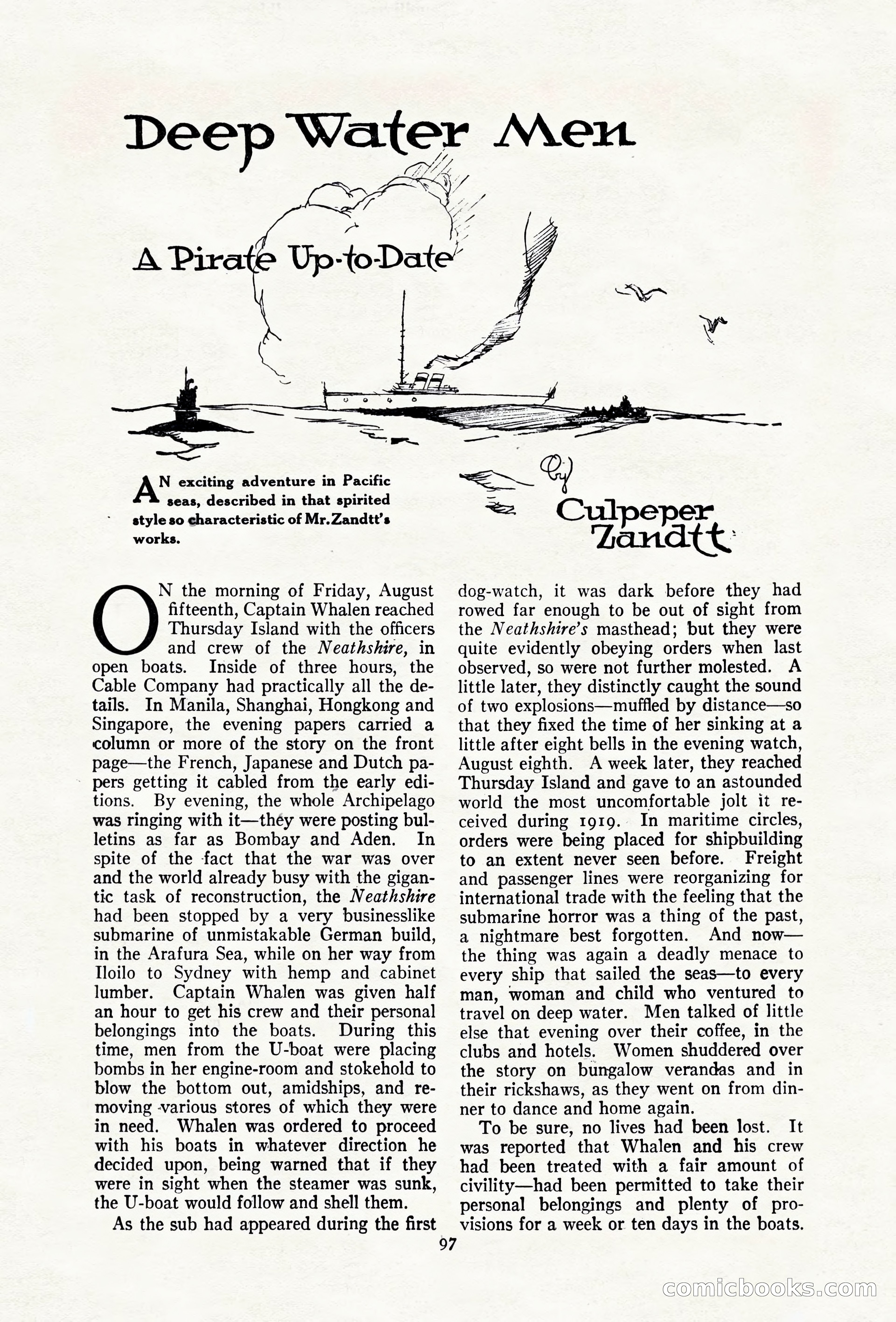 The Blue Book Magazine, April 1920 — page 103 of 212