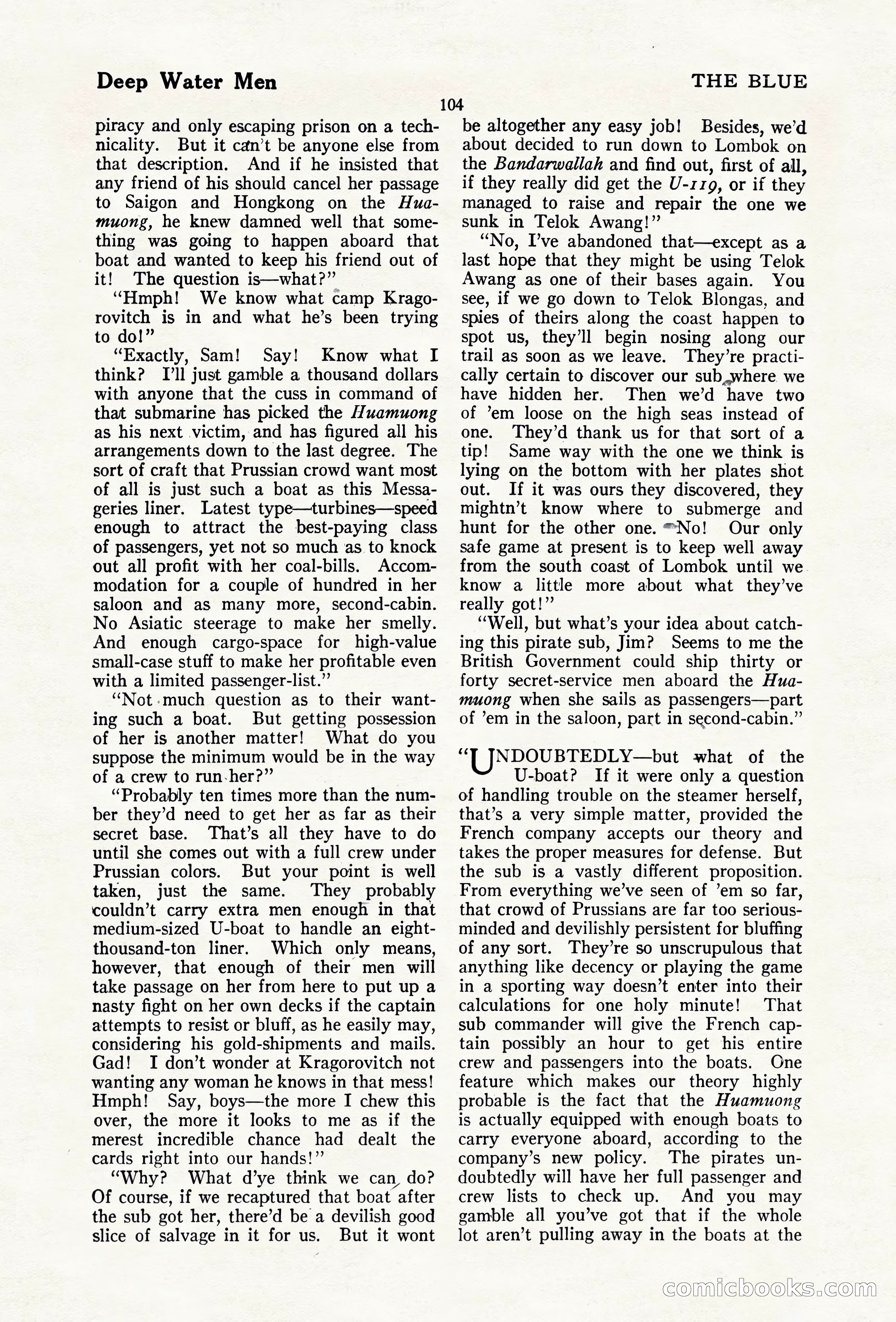The Blue Book Magazine, April 1920 — page 110 of 212