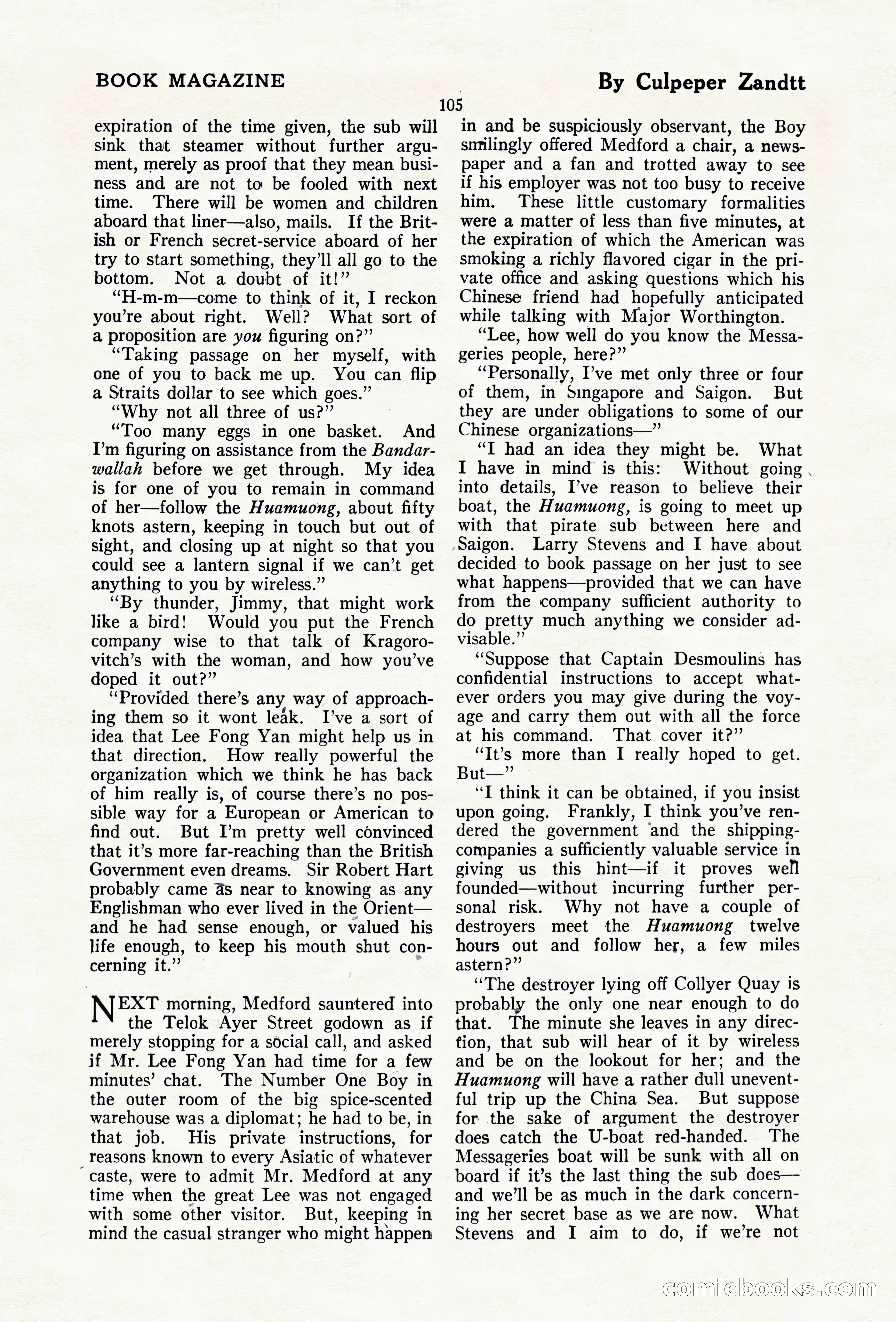 The Blue Book Magazine, April 1920 — page 111 of 212