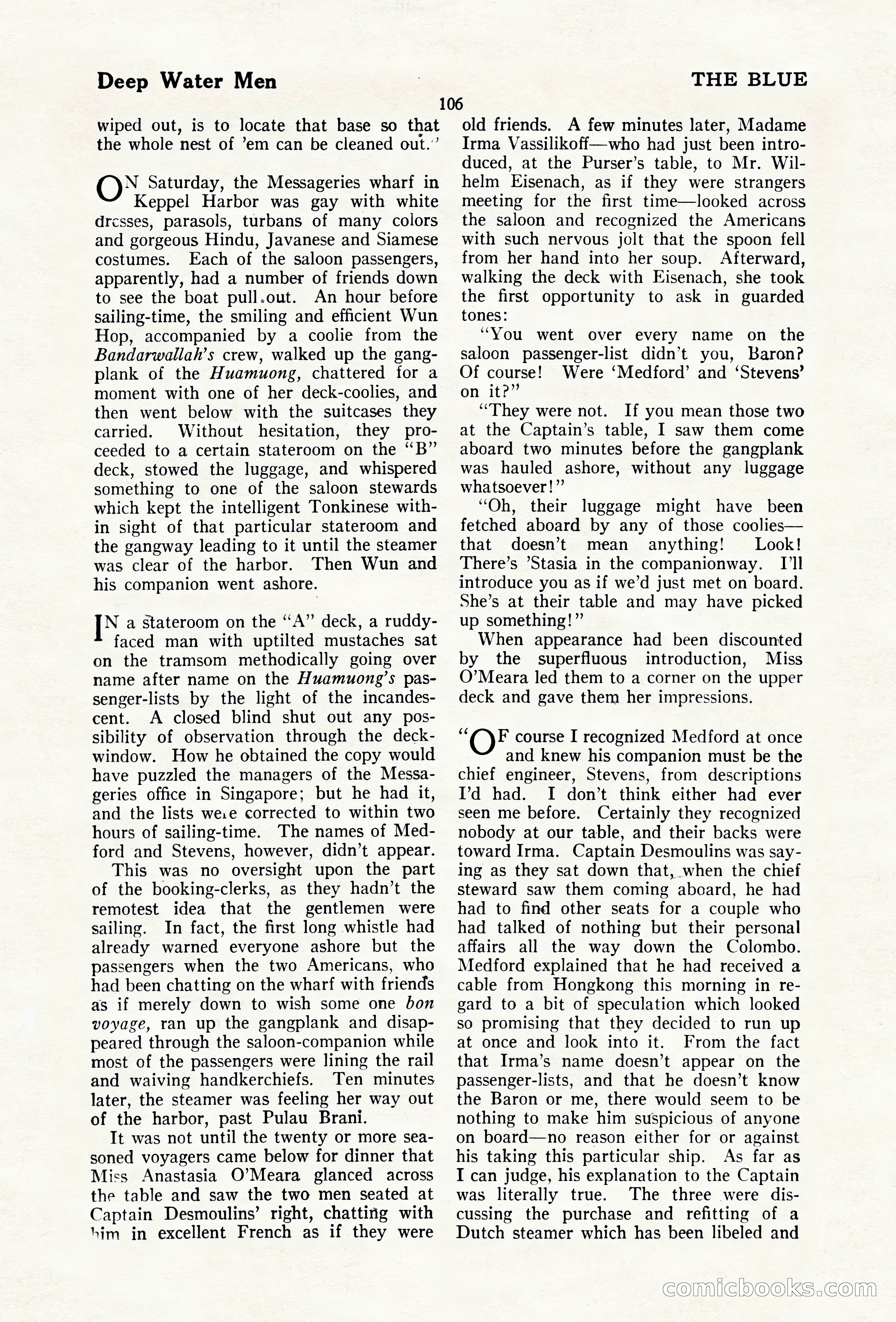 The Blue Book Magazine, April 1920 — page 112 of 212