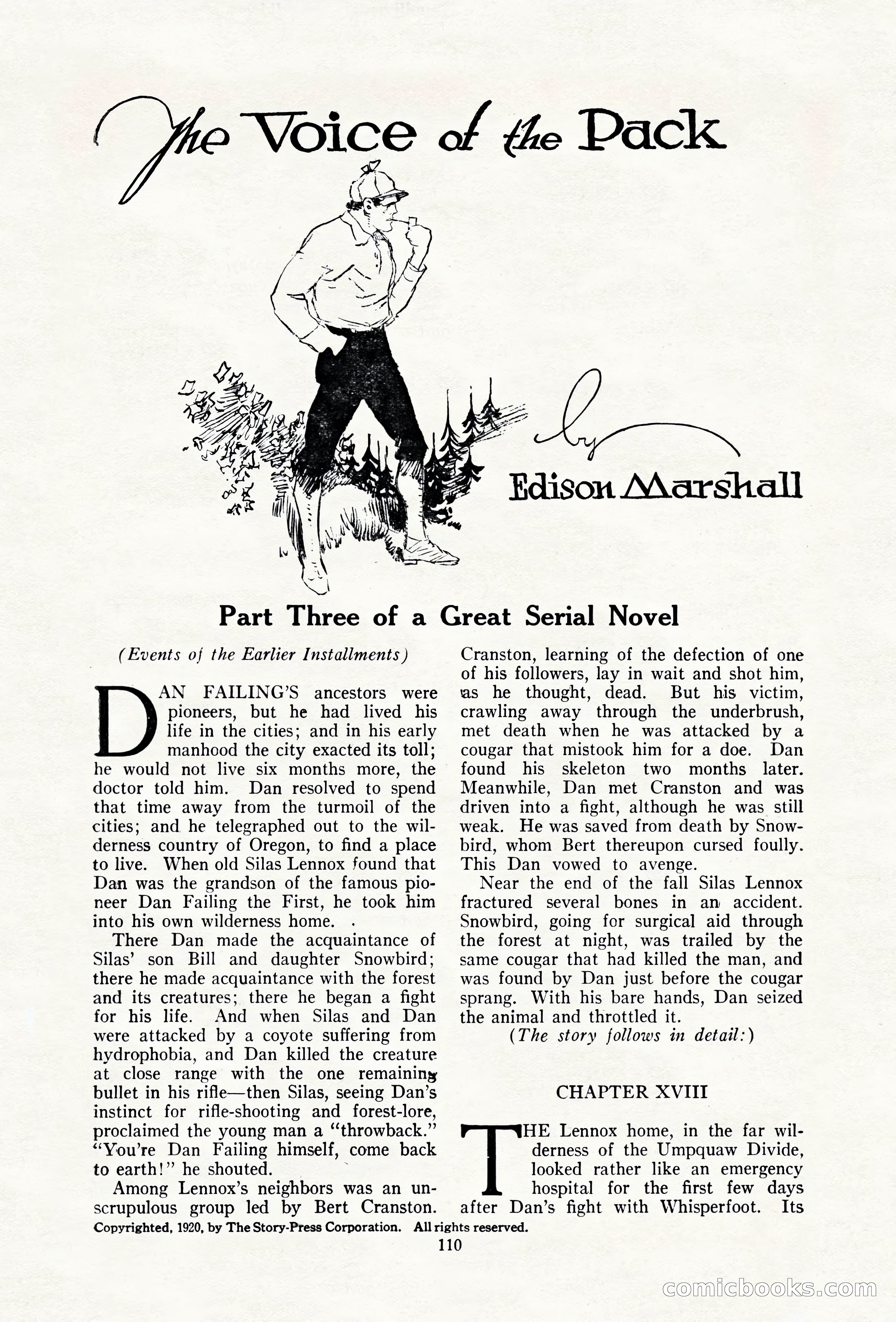 The Blue Book Magazine, April 1920 — page 116 of 212