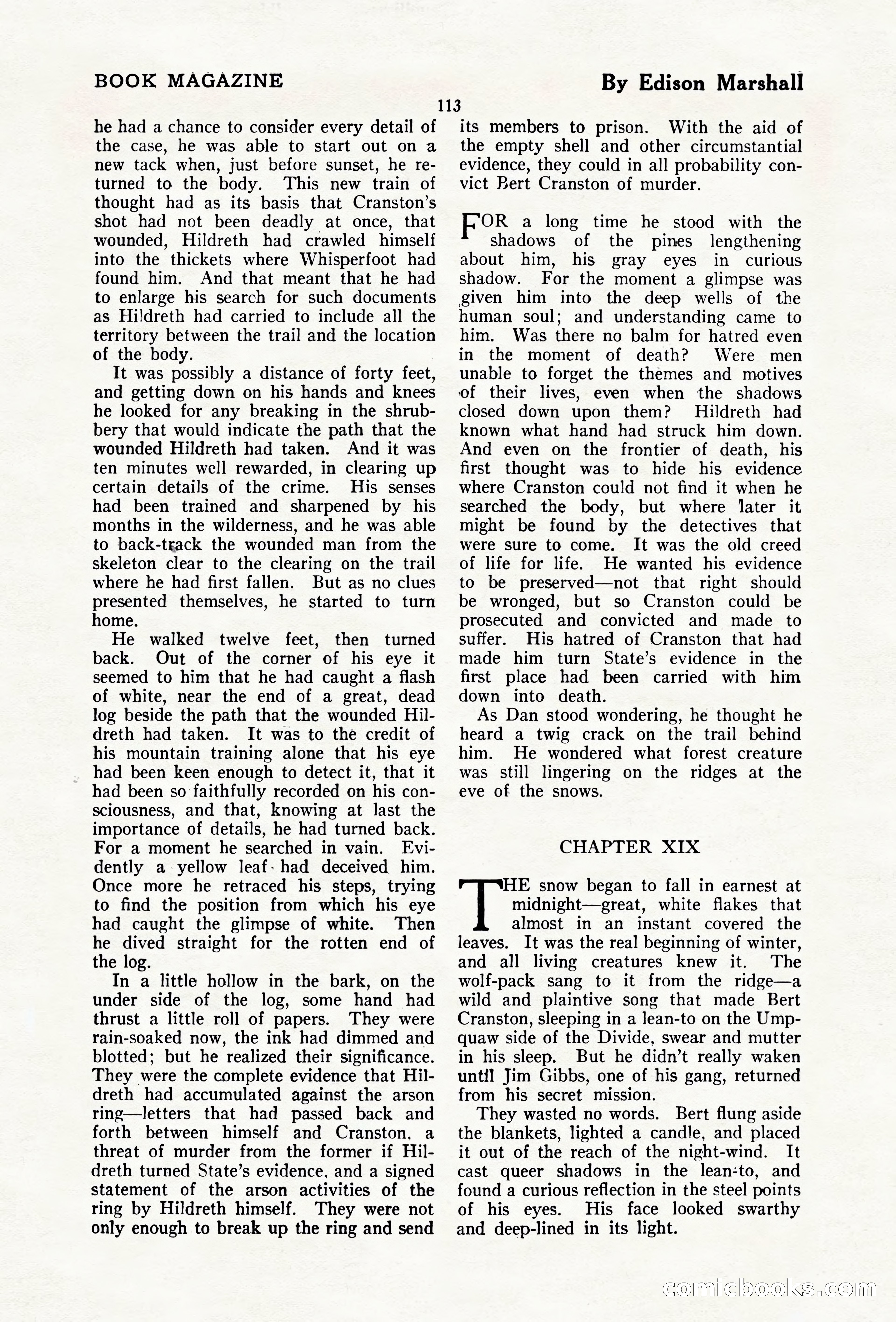 The Blue Book Magazine, April 1920 — page 119 of 212