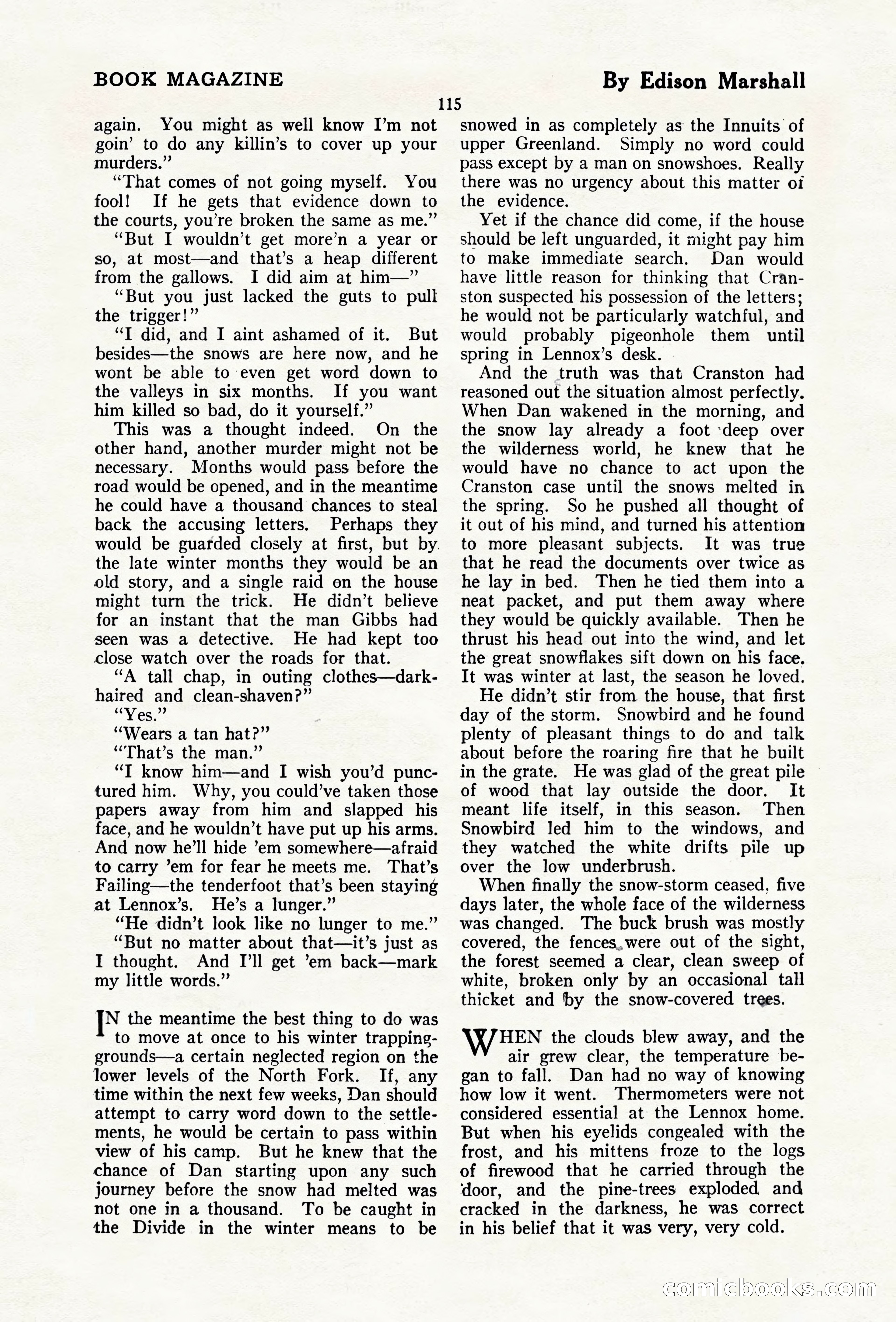 The Blue Book Magazine, April 1920 — page 121 of 212