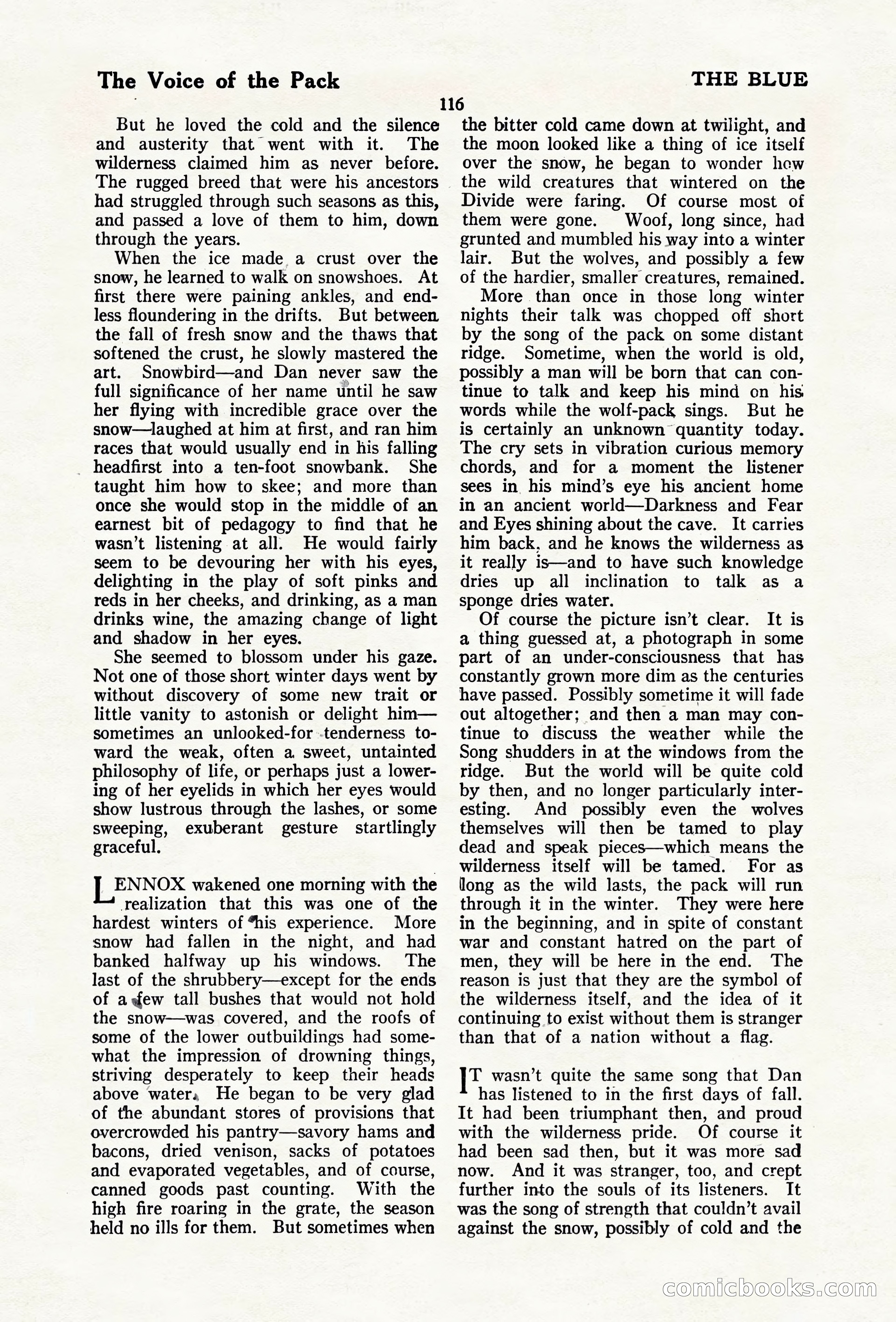 The Blue Book Magazine, April 1920 — page 122 of 212
