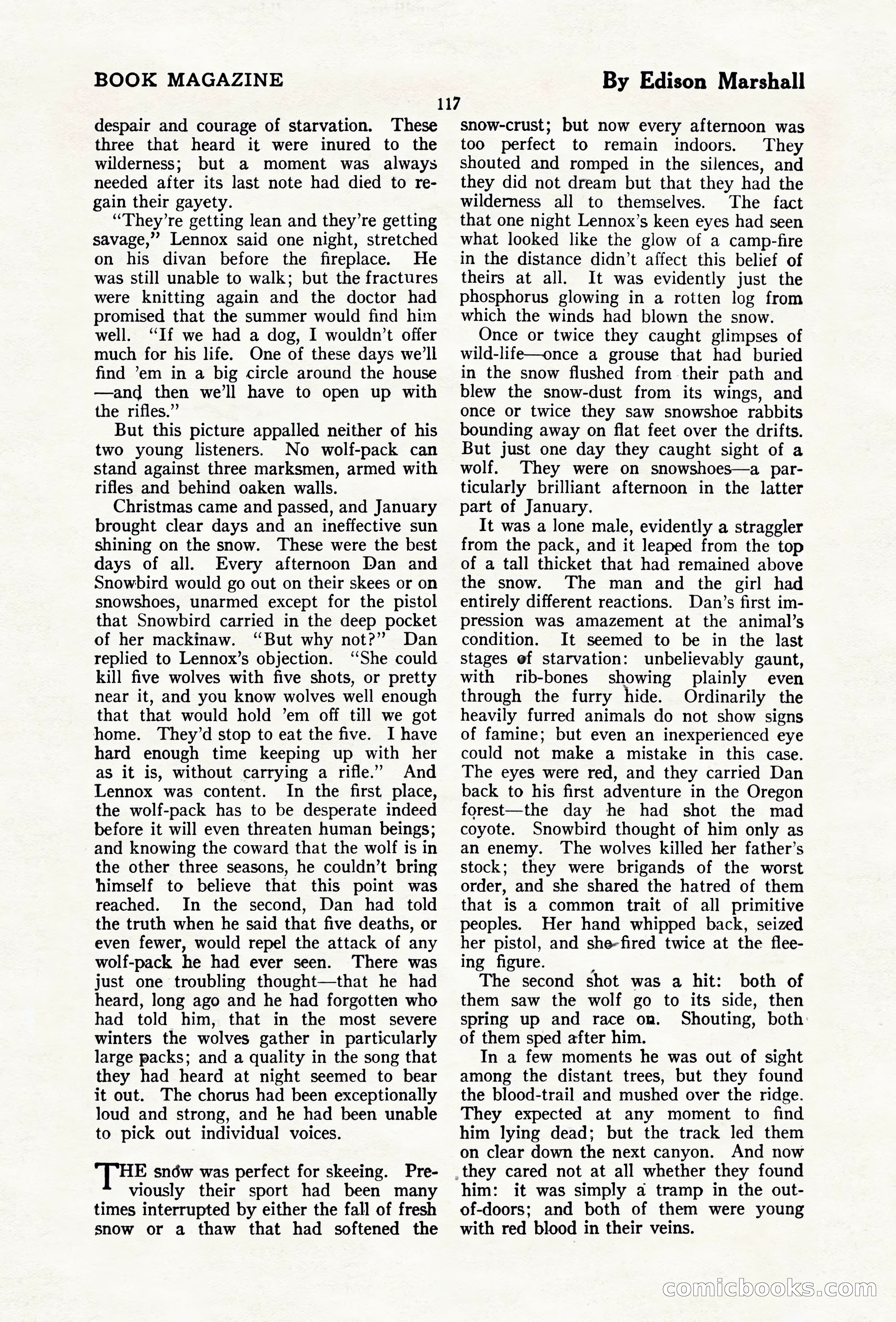 The Blue Book Magazine, April 1920 — page 123 of 212