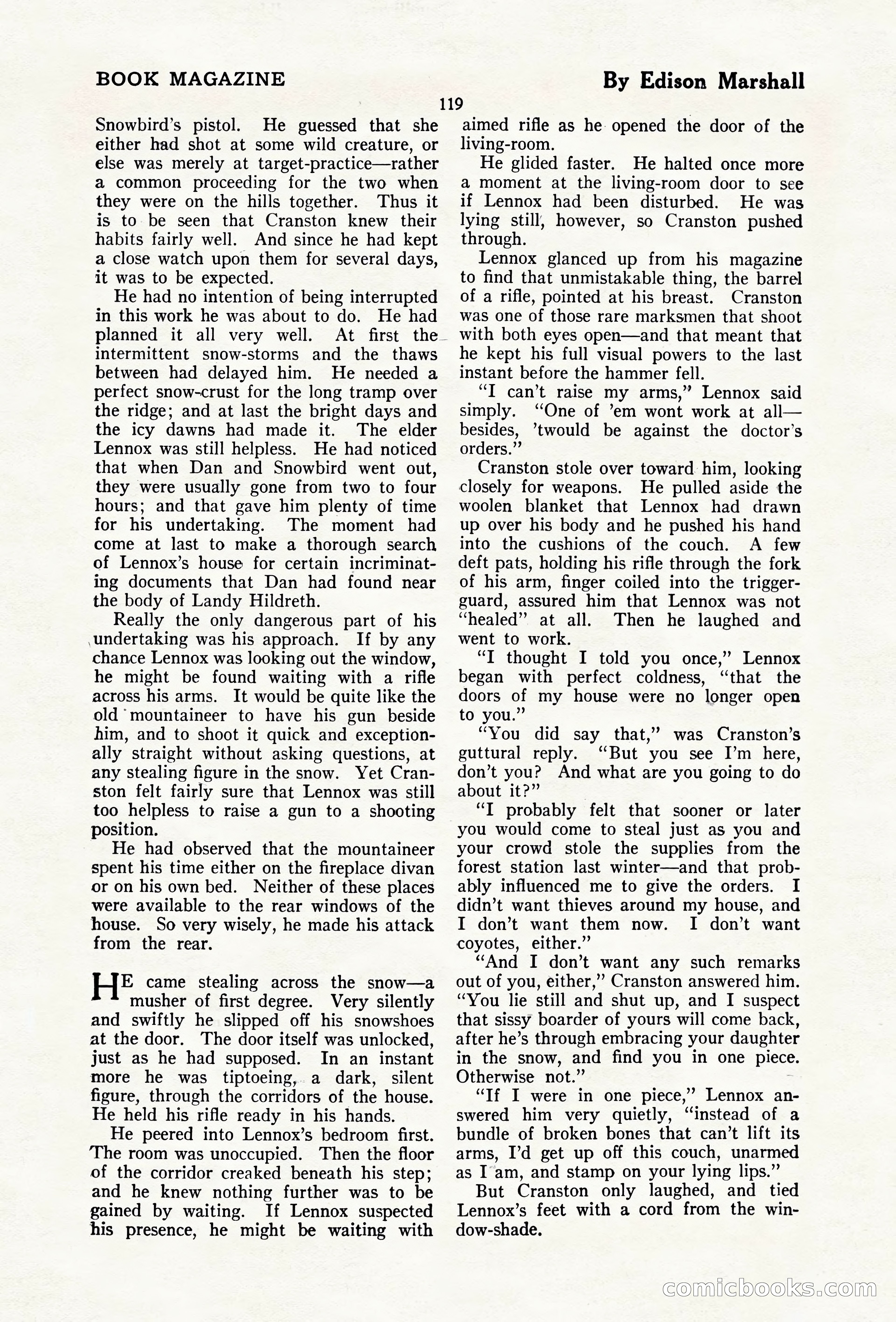 The Blue Book Magazine, April 1920 — page 125 of 212