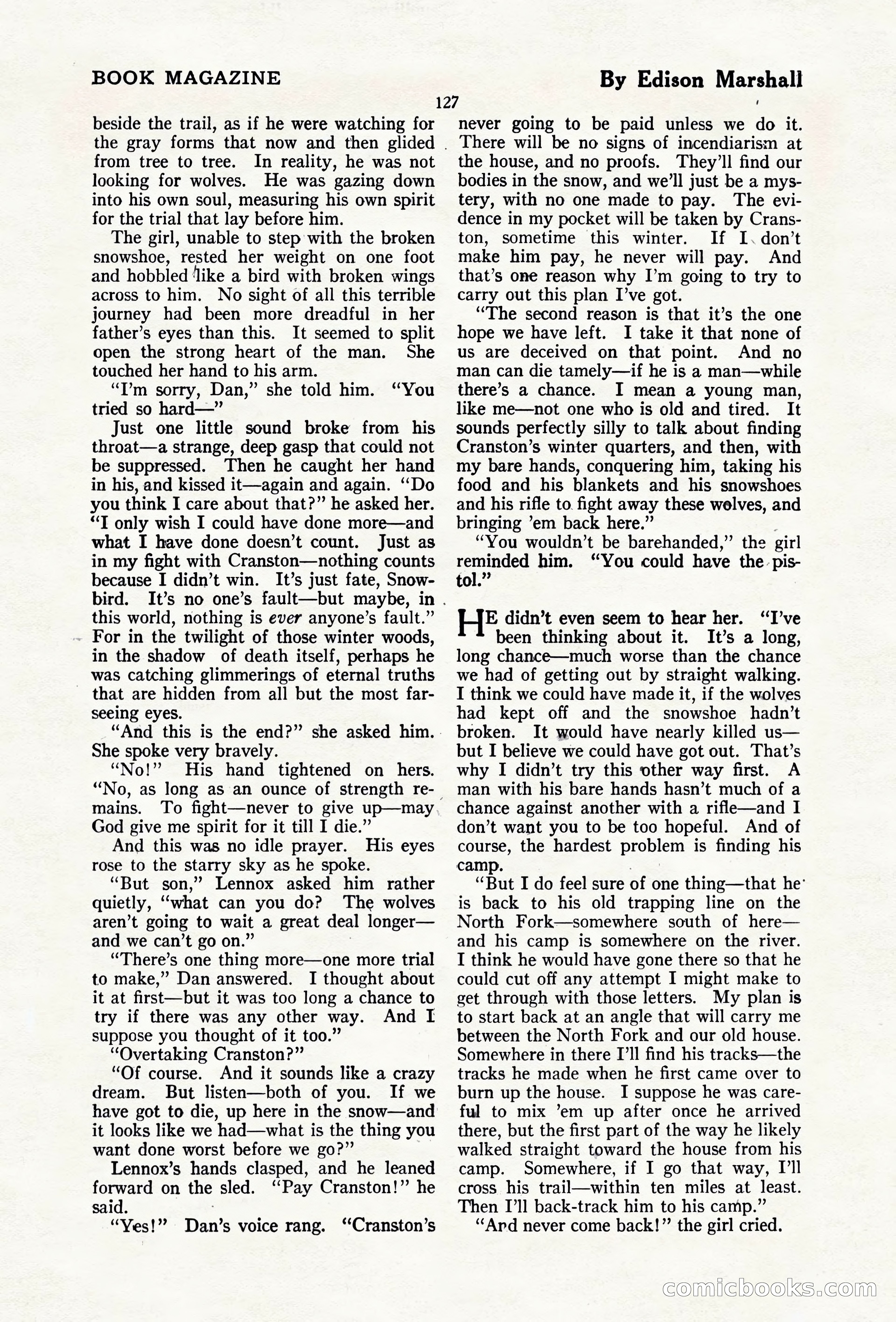 The Blue Book Magazine, April 1920 — page 133 of 212