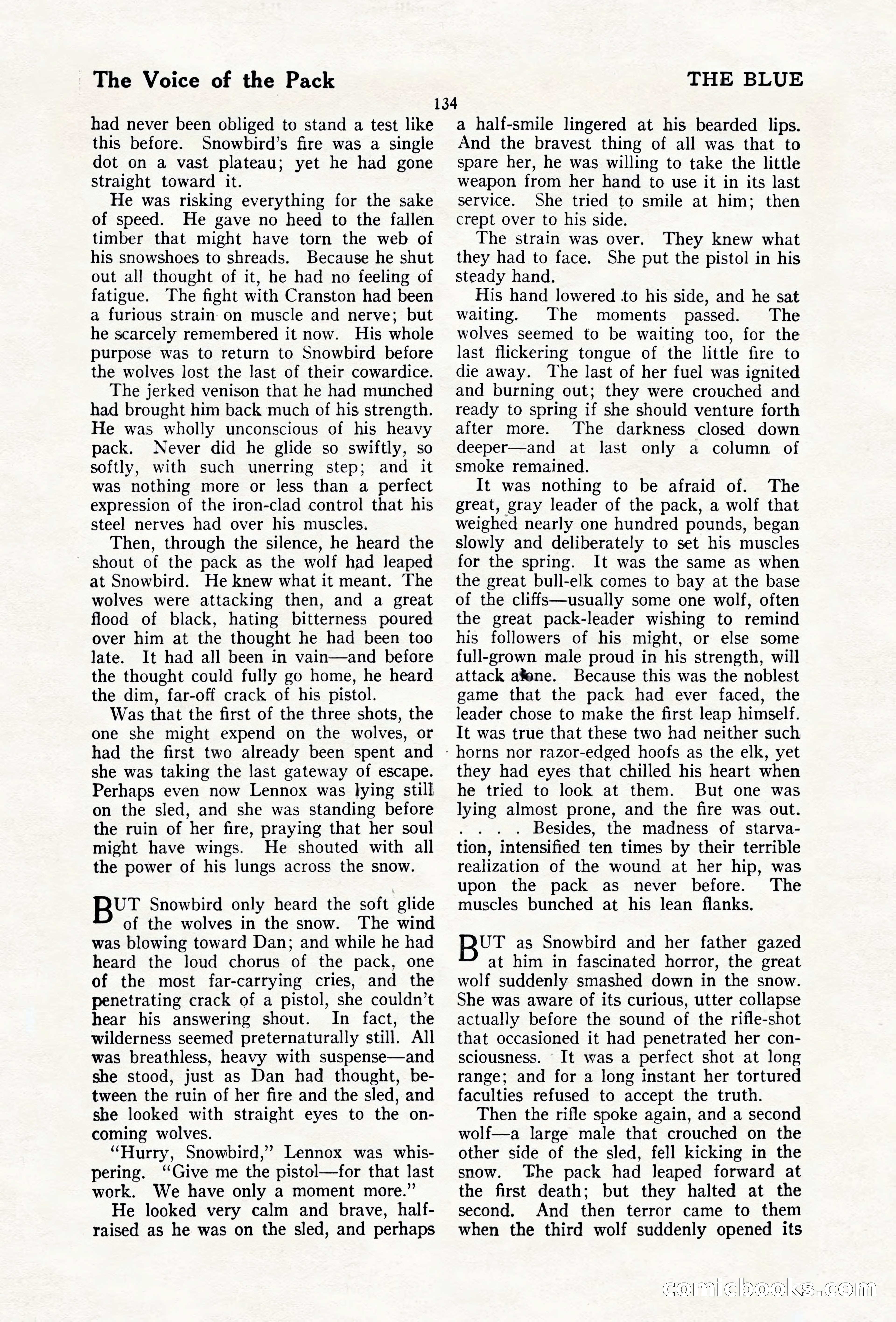 The Blue Book Magazine, April 1920 — page 140 of 212