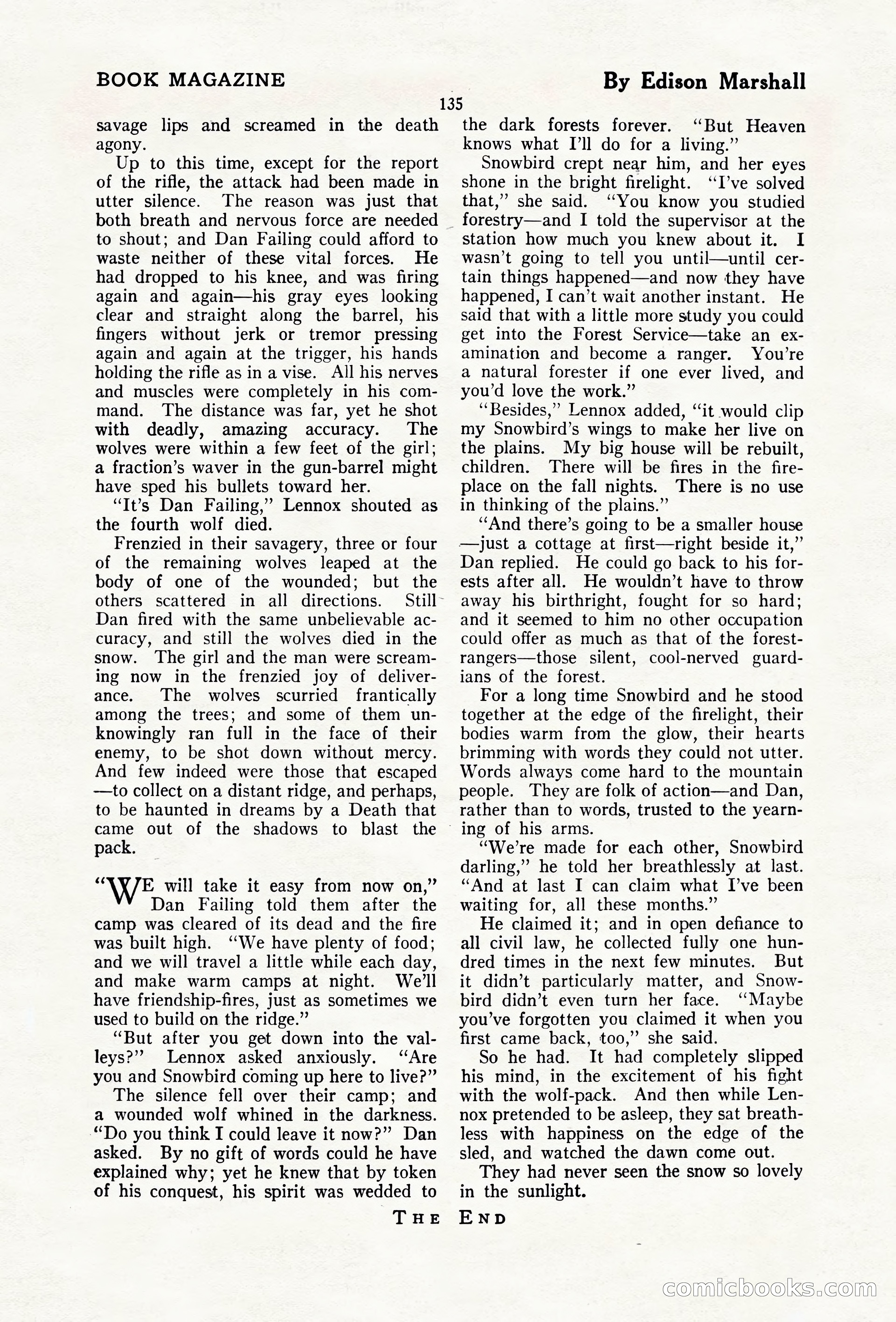 The Blue Book Magazine, April 1920 — page 141 of 212