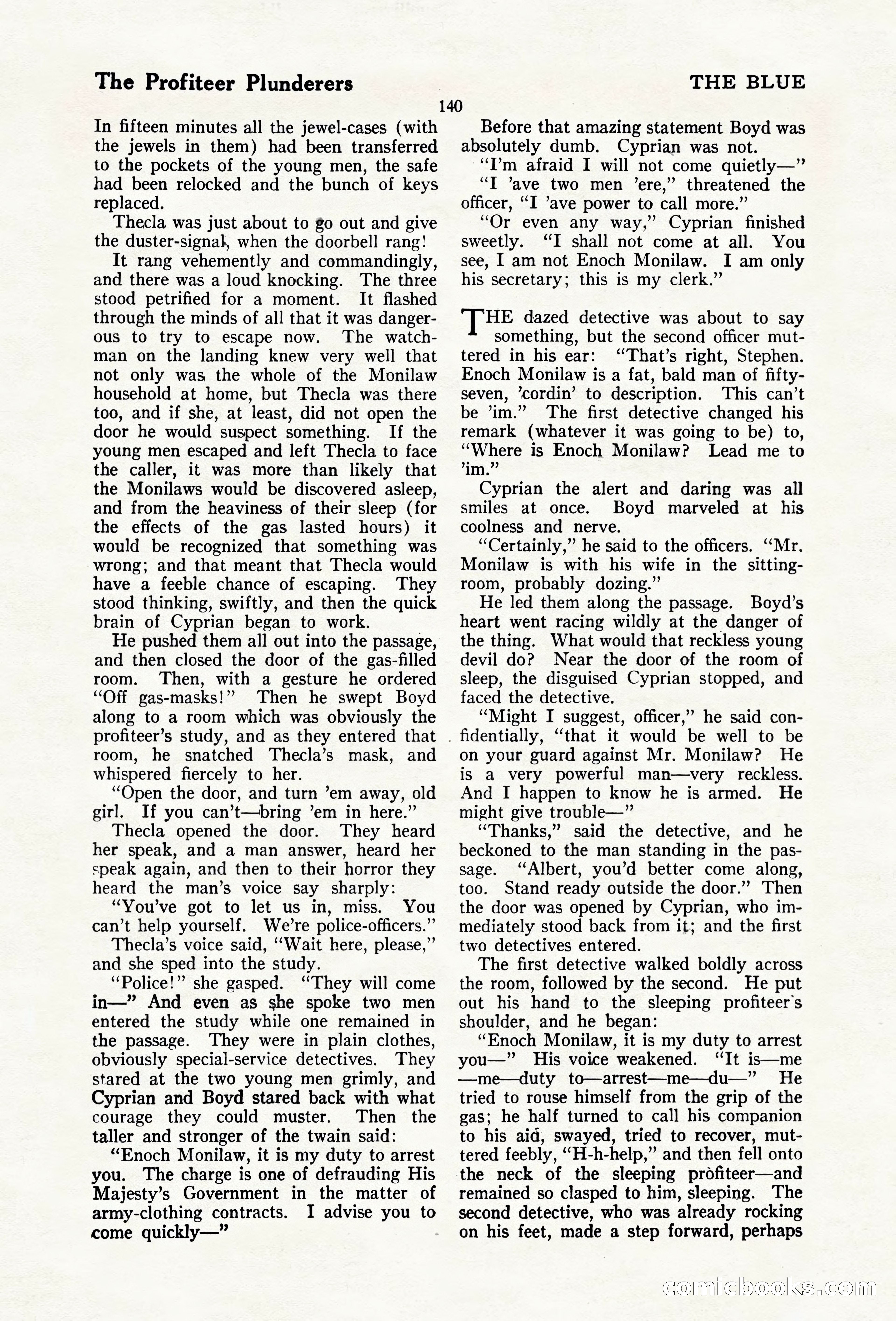 The Blue Book Magazine, April 1920 — page 146 of 212
