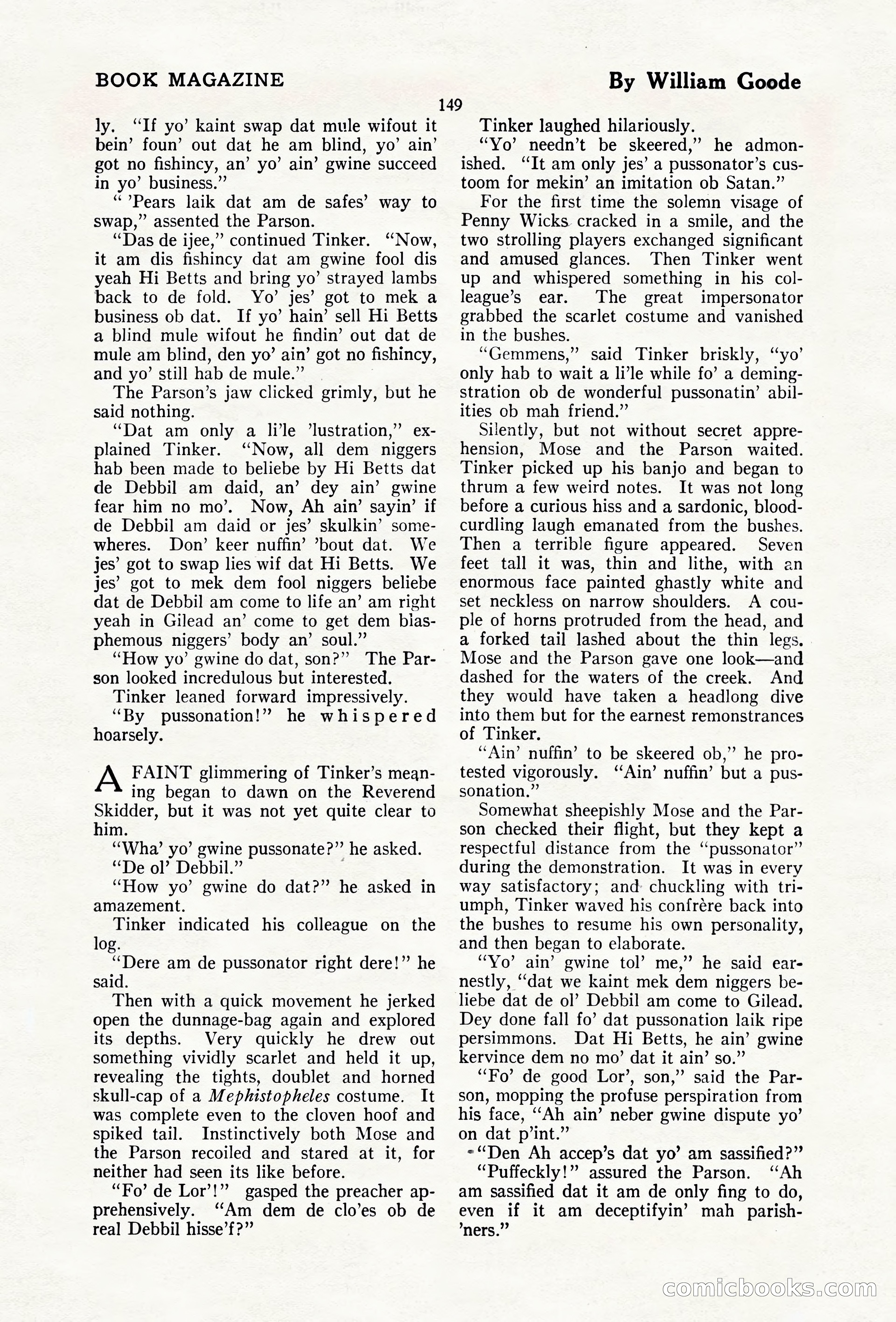The Blue Book Magazine, April 1920 — page 155 of 212