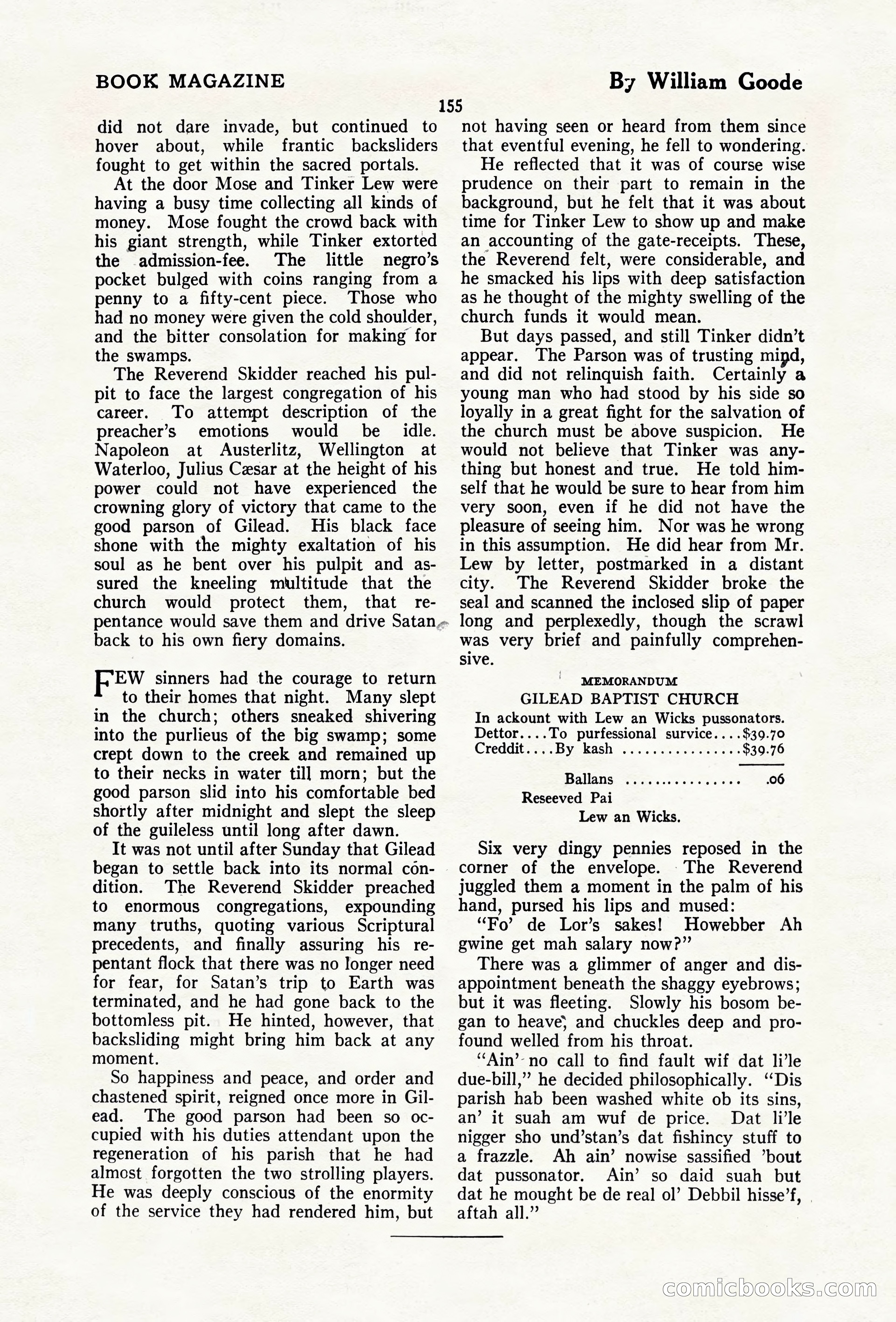 The Blue Book Magazine, April 1920 — page 161 of 212