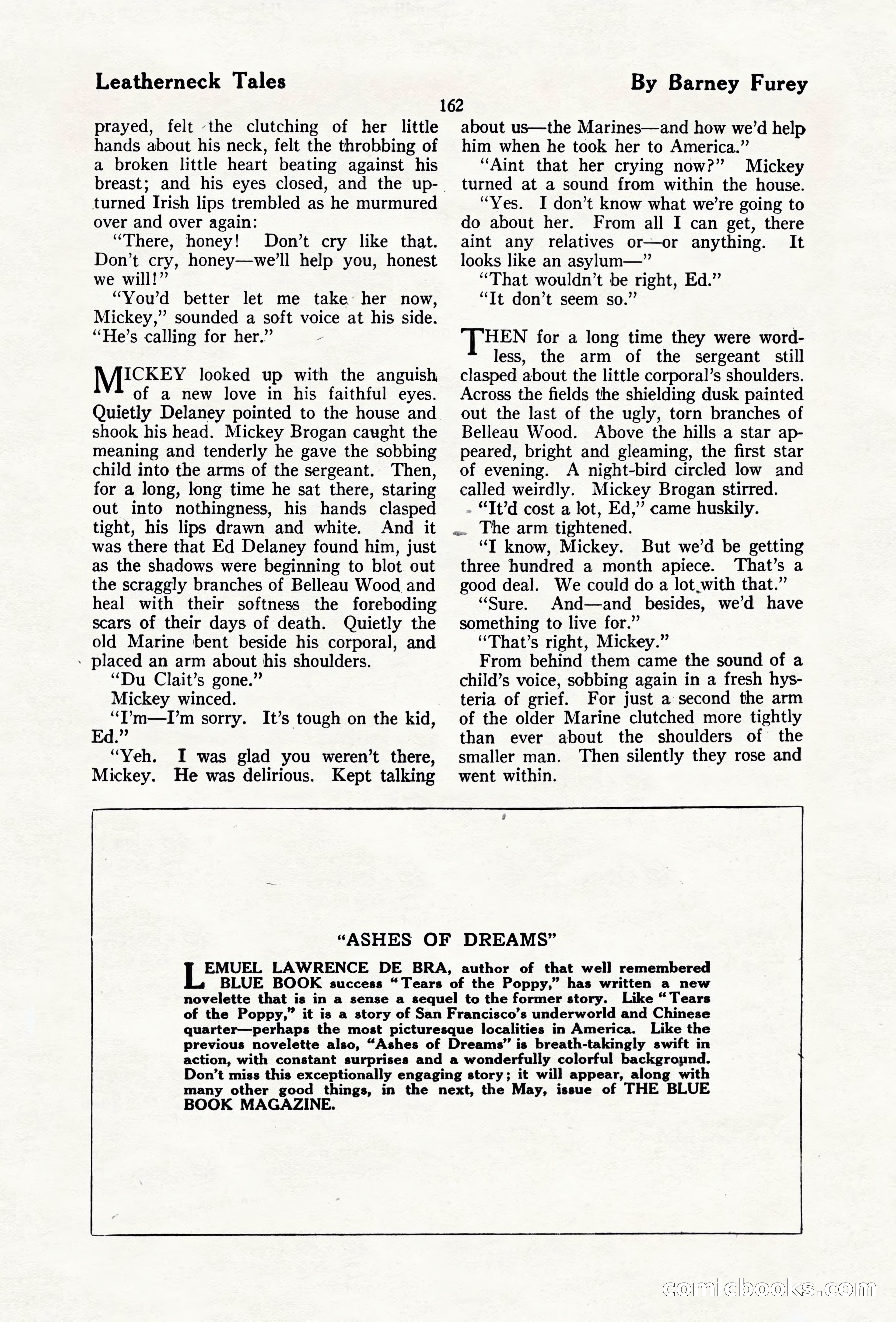 The Blue Book Magazine, April 1920 — page 168 of 212