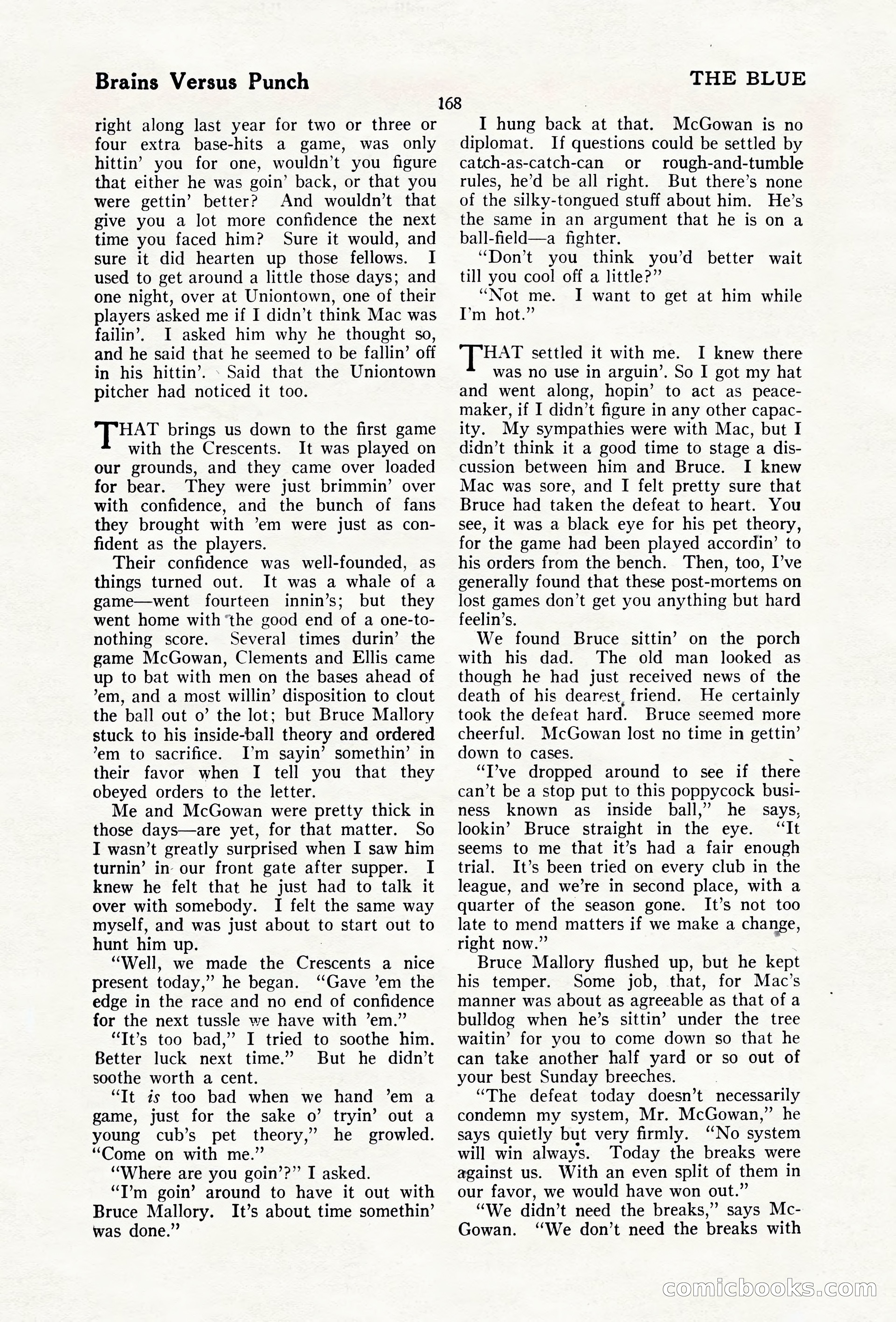 The Blue Book Magazine, April 1920 — page 174 of 212