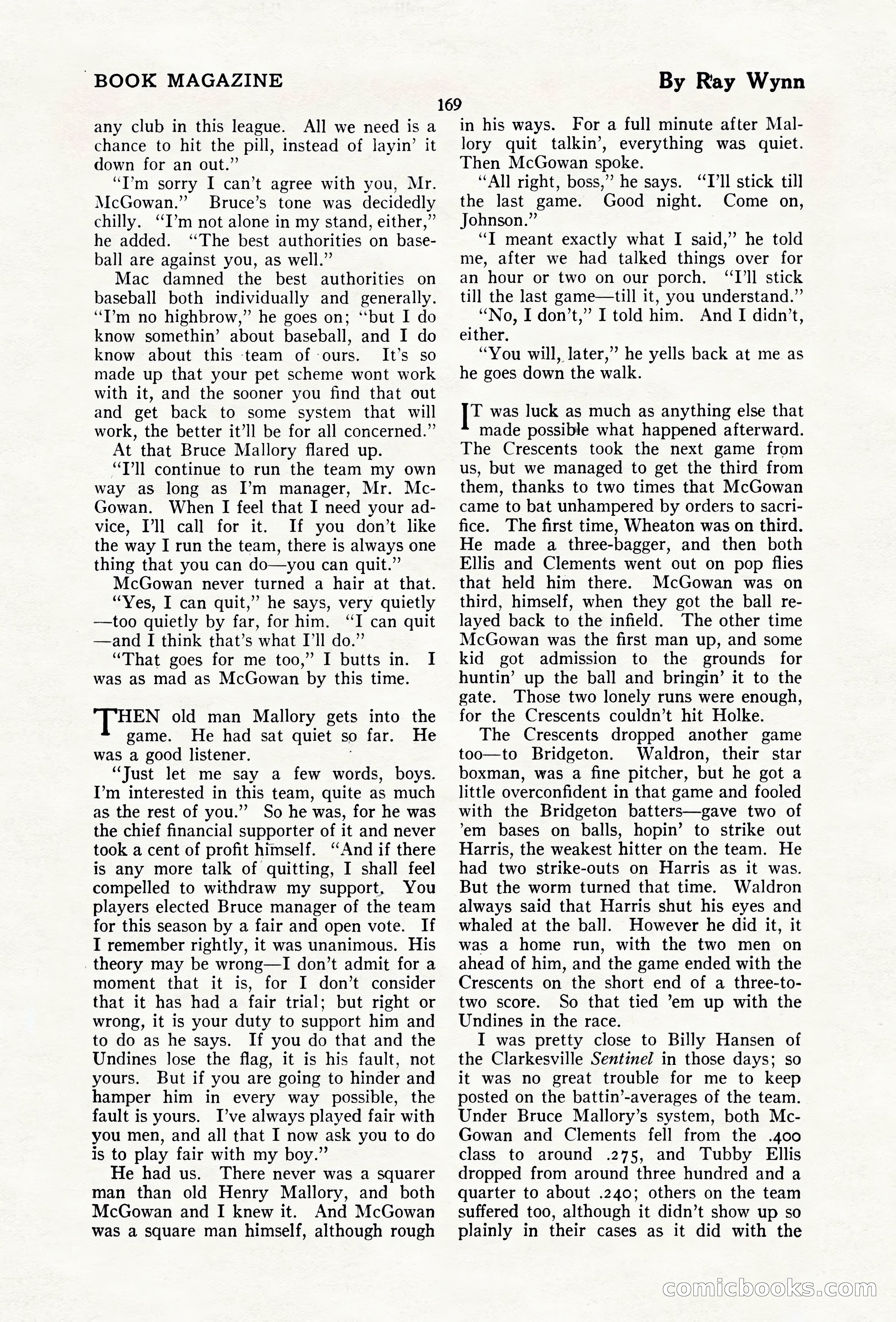 The Blue Book Magazine, April 1920 — page 175 of 212