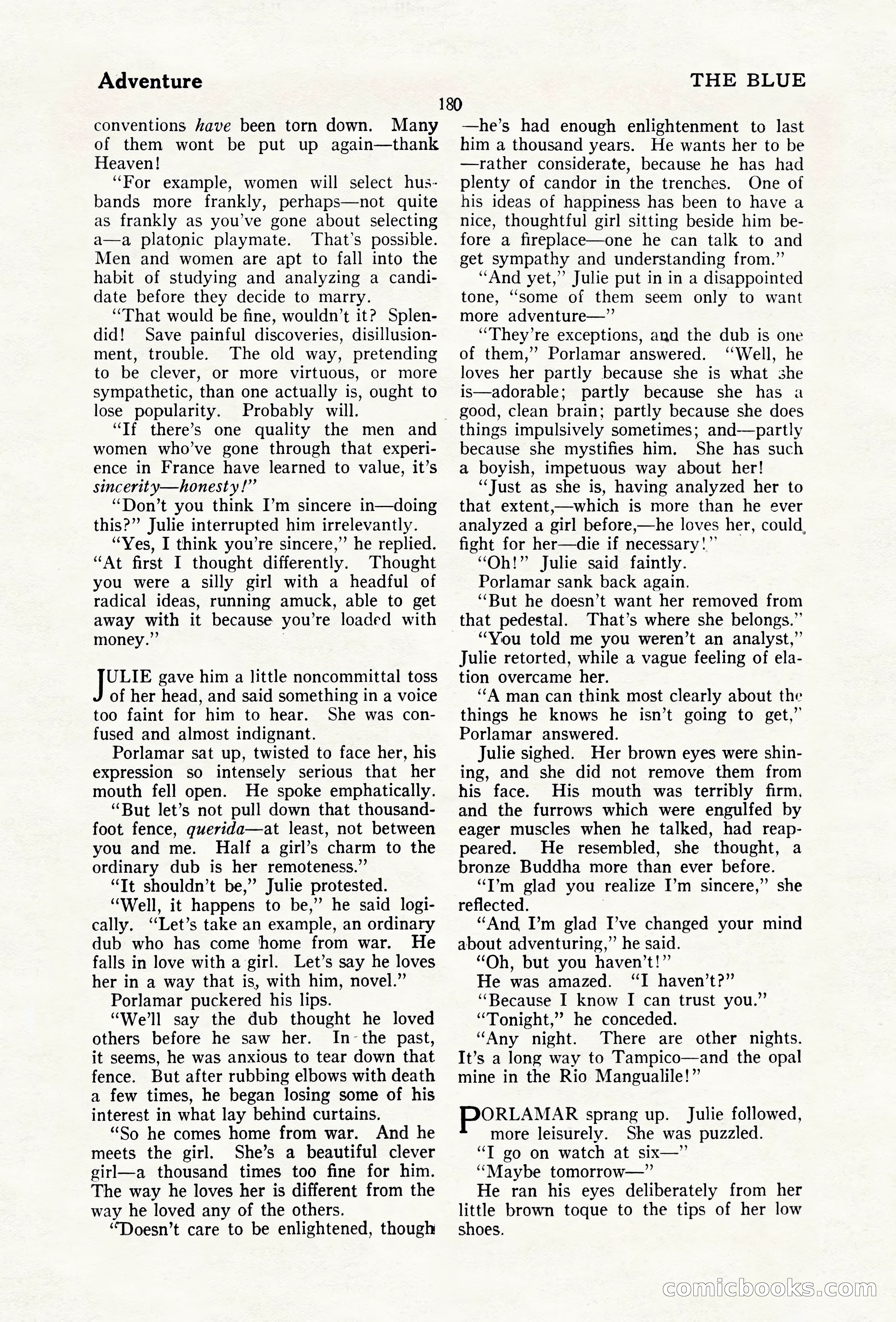 The Blue Book Magazine, April 1920 — page 186 of 212