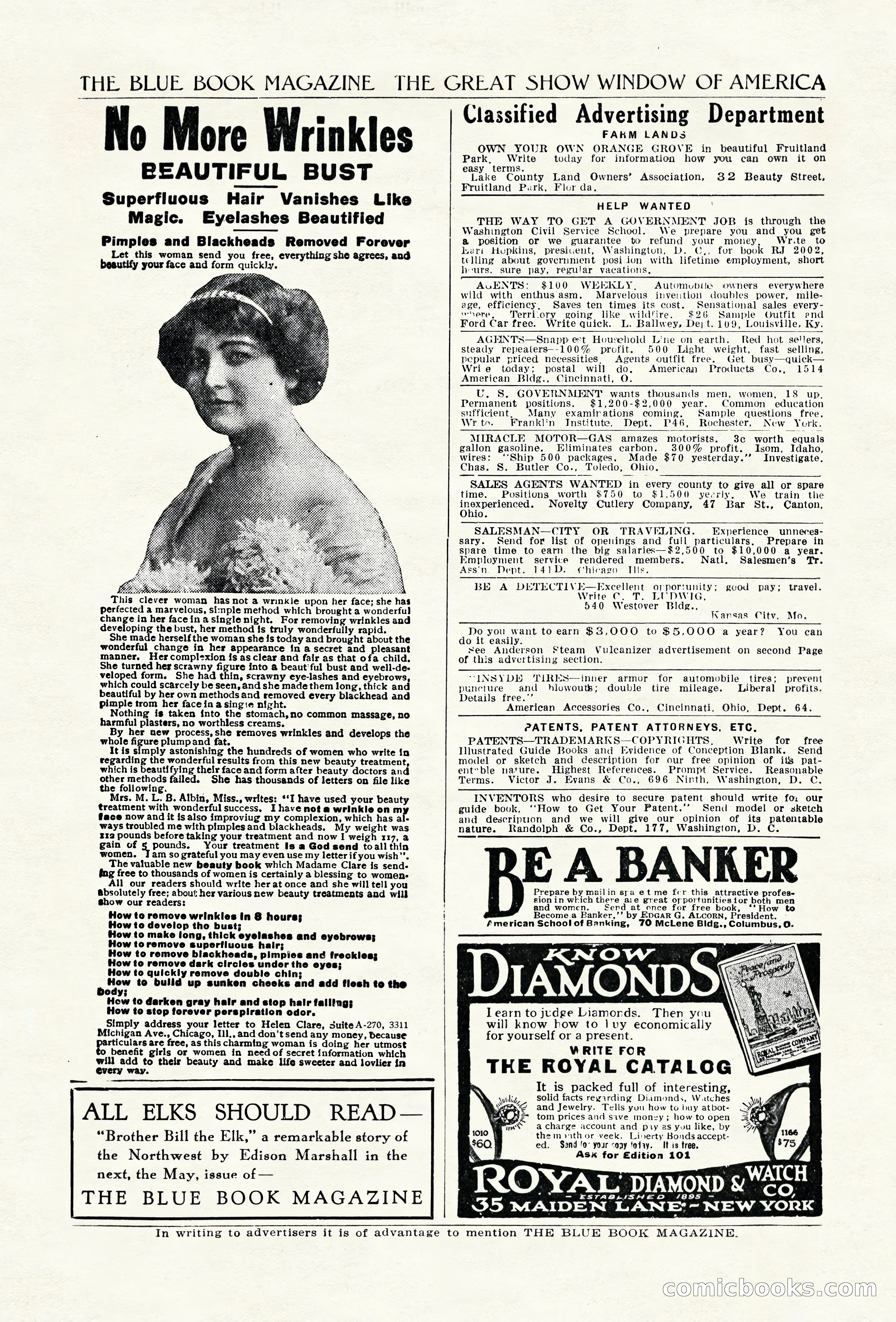 The Blue Book Magazine, April 1920 — page 204 of 212