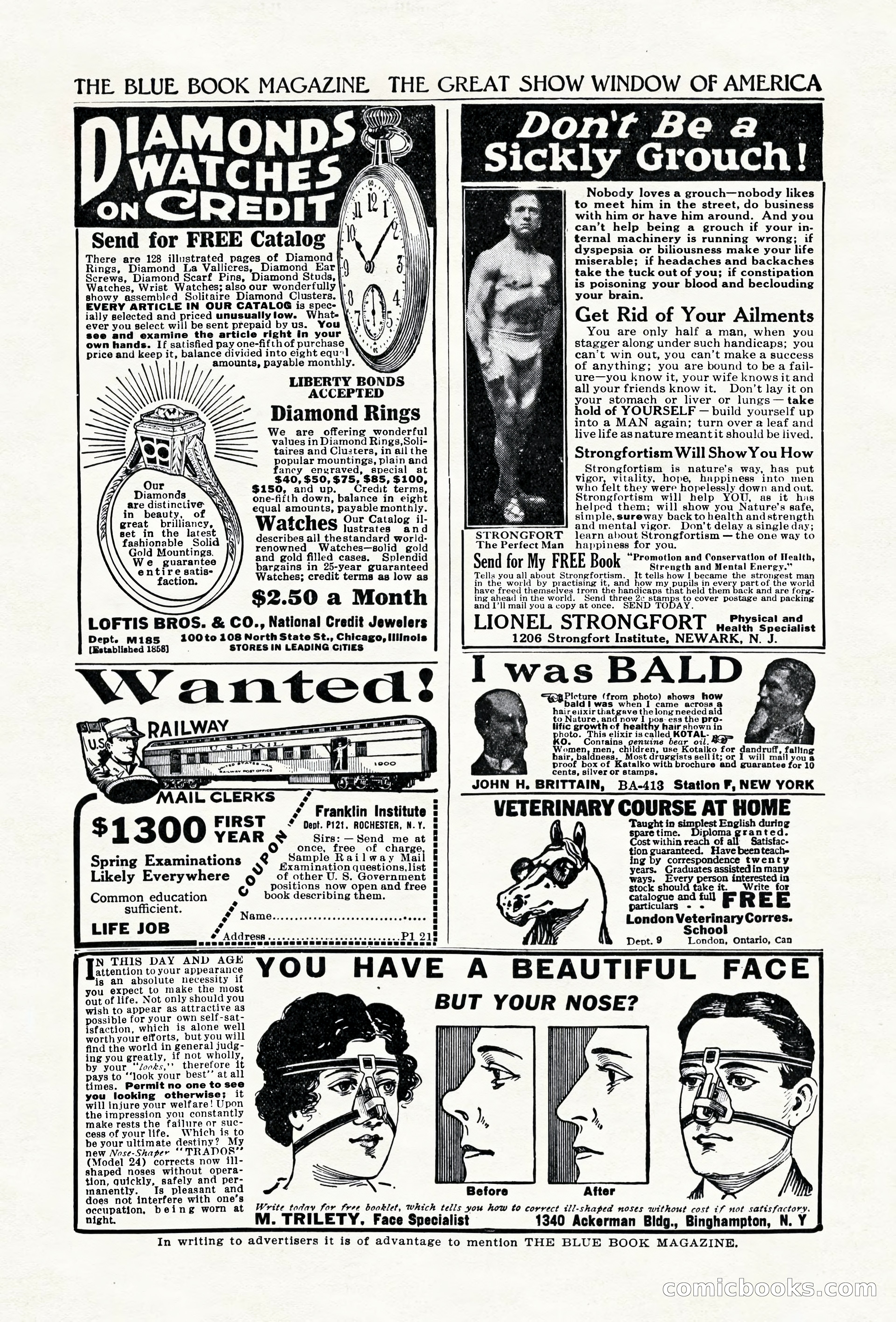 The Blue Book Magazine, April 1920 — page 206 of 212