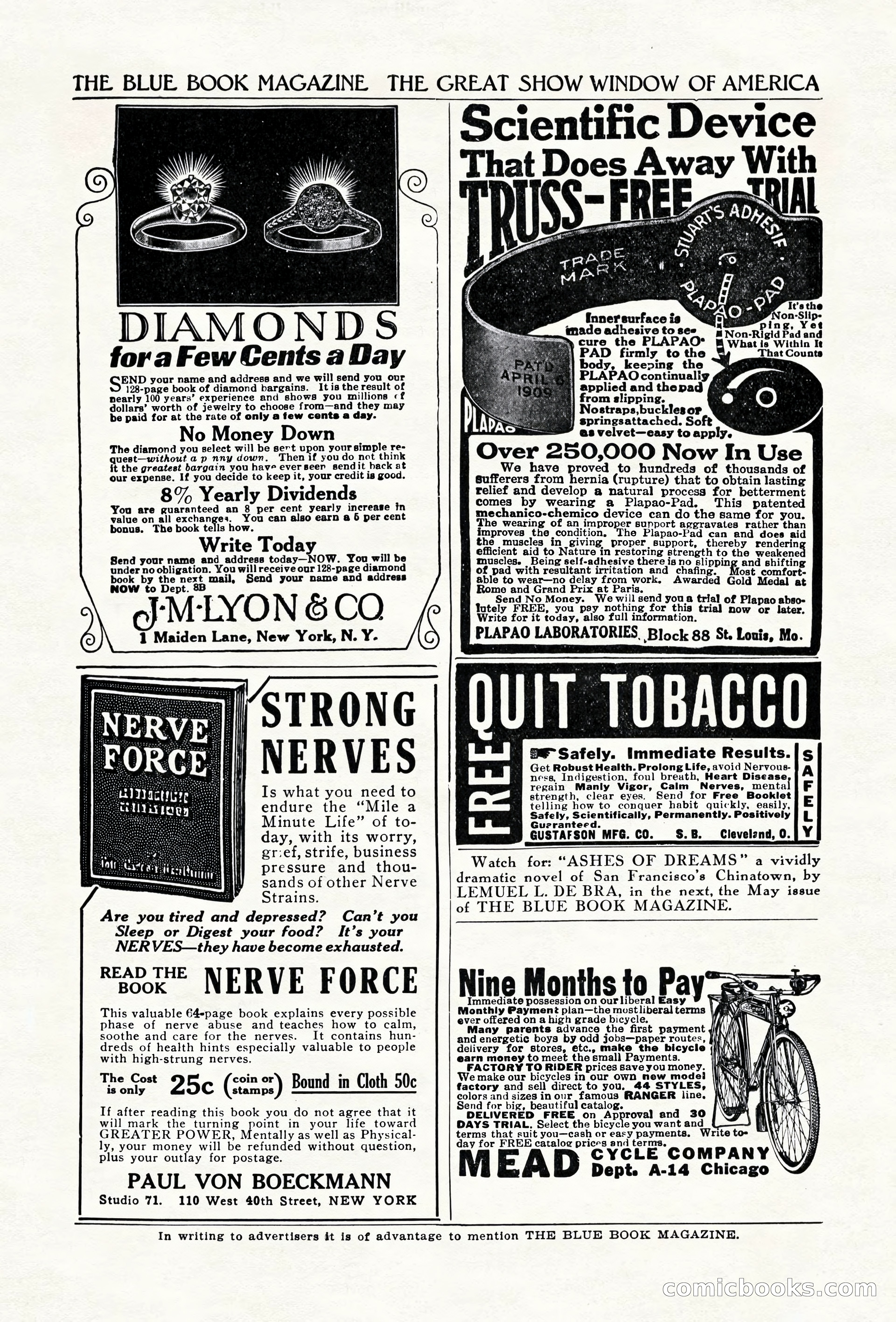 The Blue Book Magazine, April 1920 — page 208 of 212