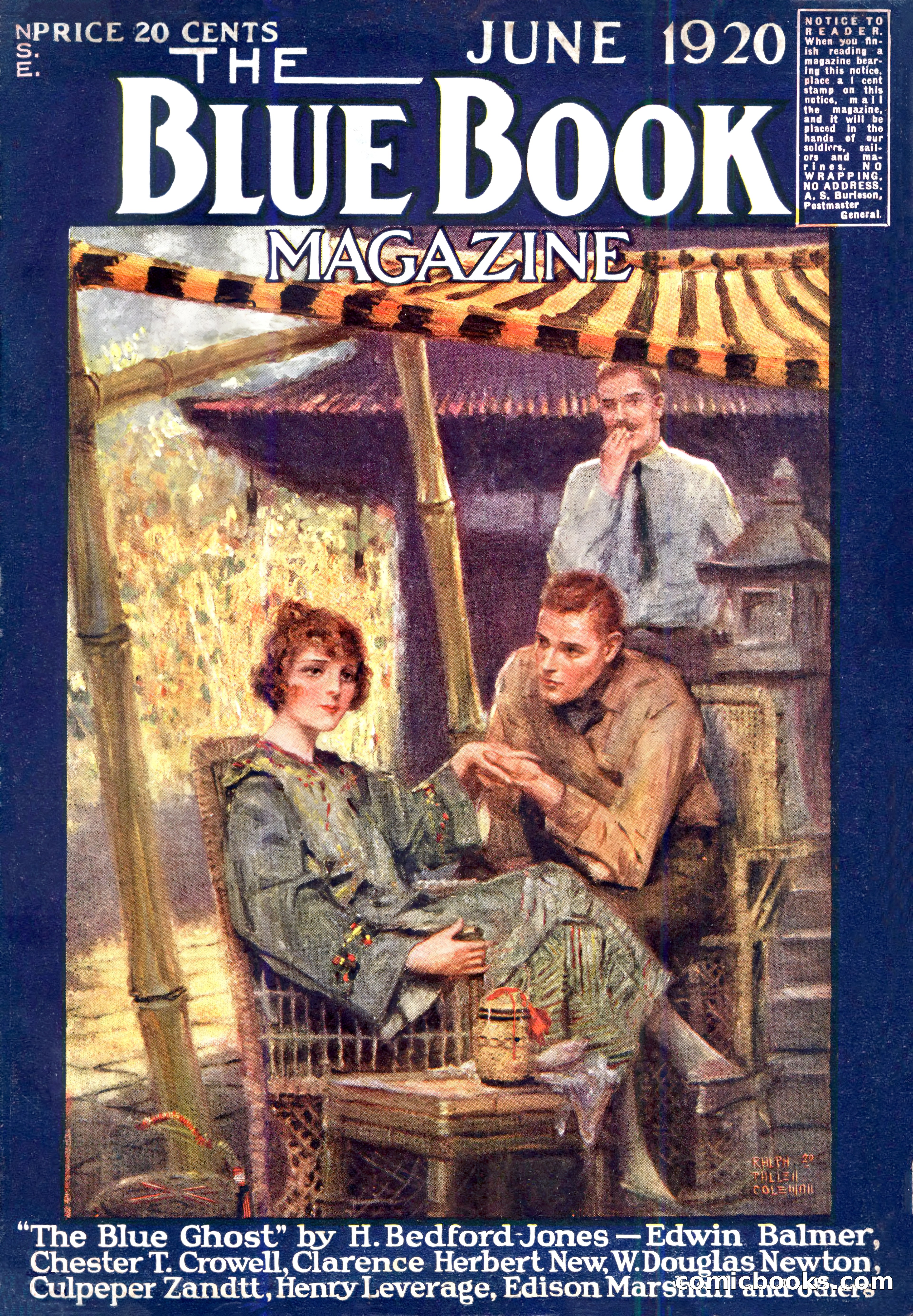 The Blue Book Magazine, June 1920 — page 1 of 208