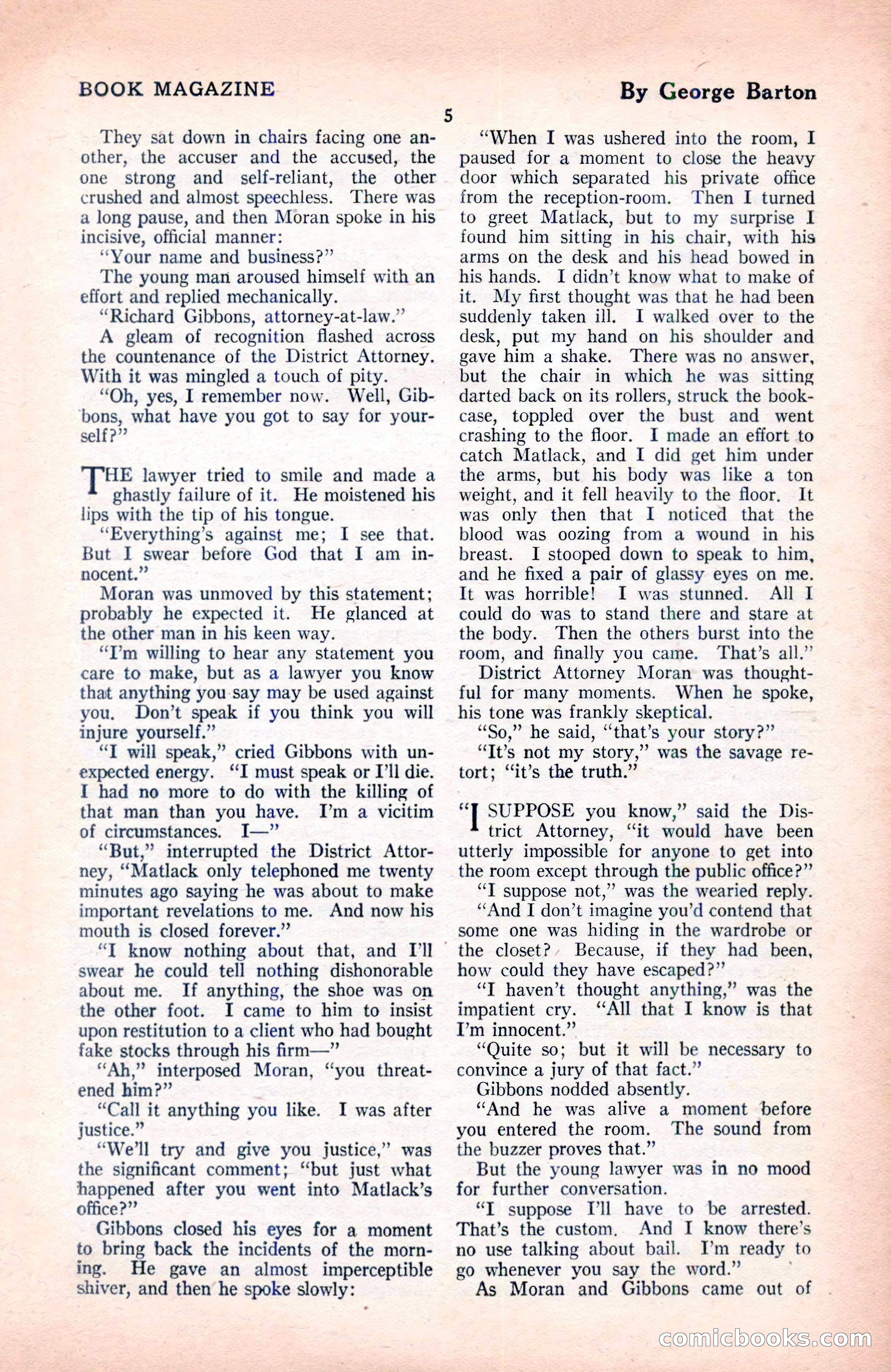 The Blue Book Magazine, June 1920 — page 11 of 208