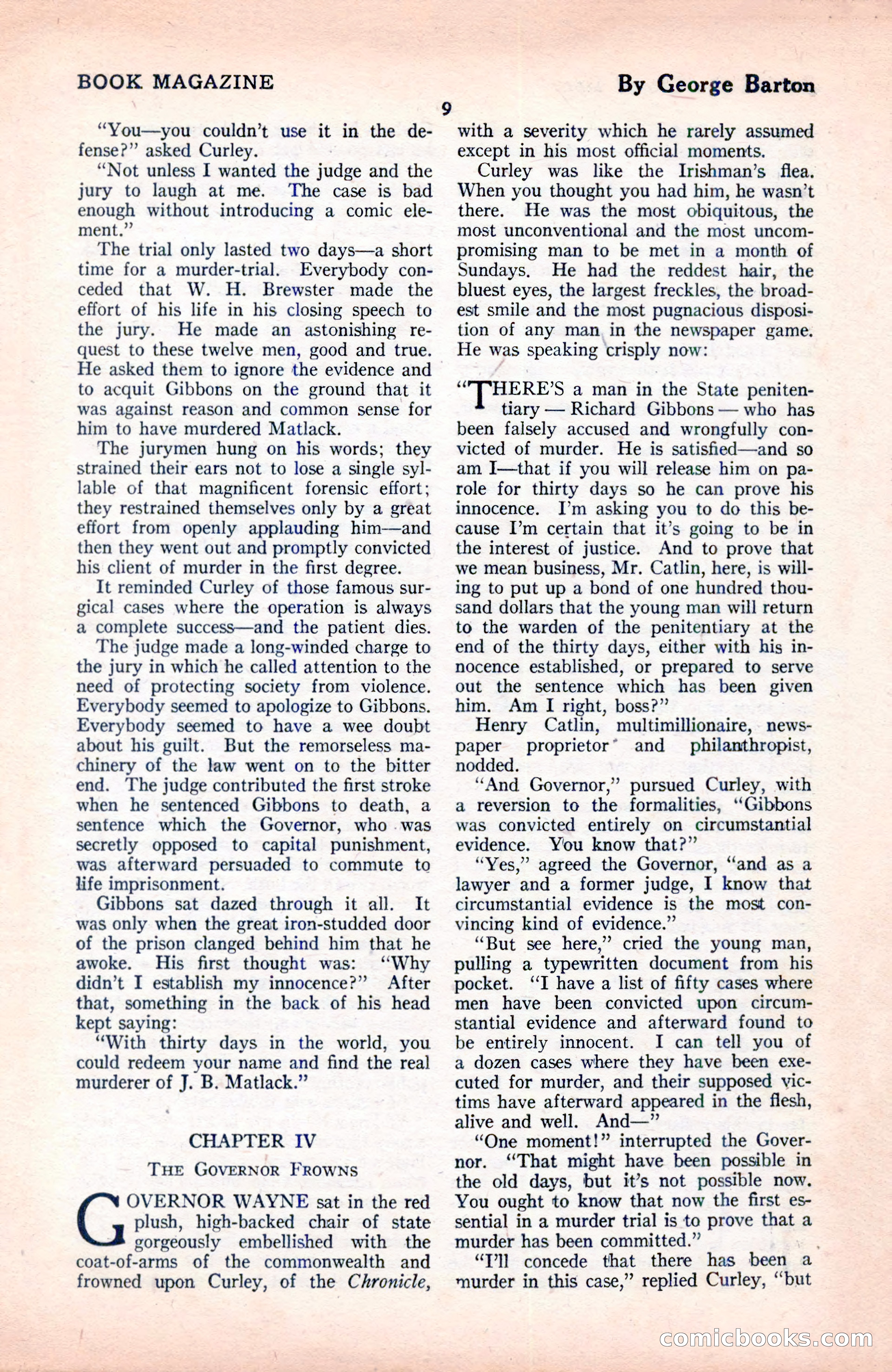 The Blue Book Magazine, June 1920 — page 15 of 208
