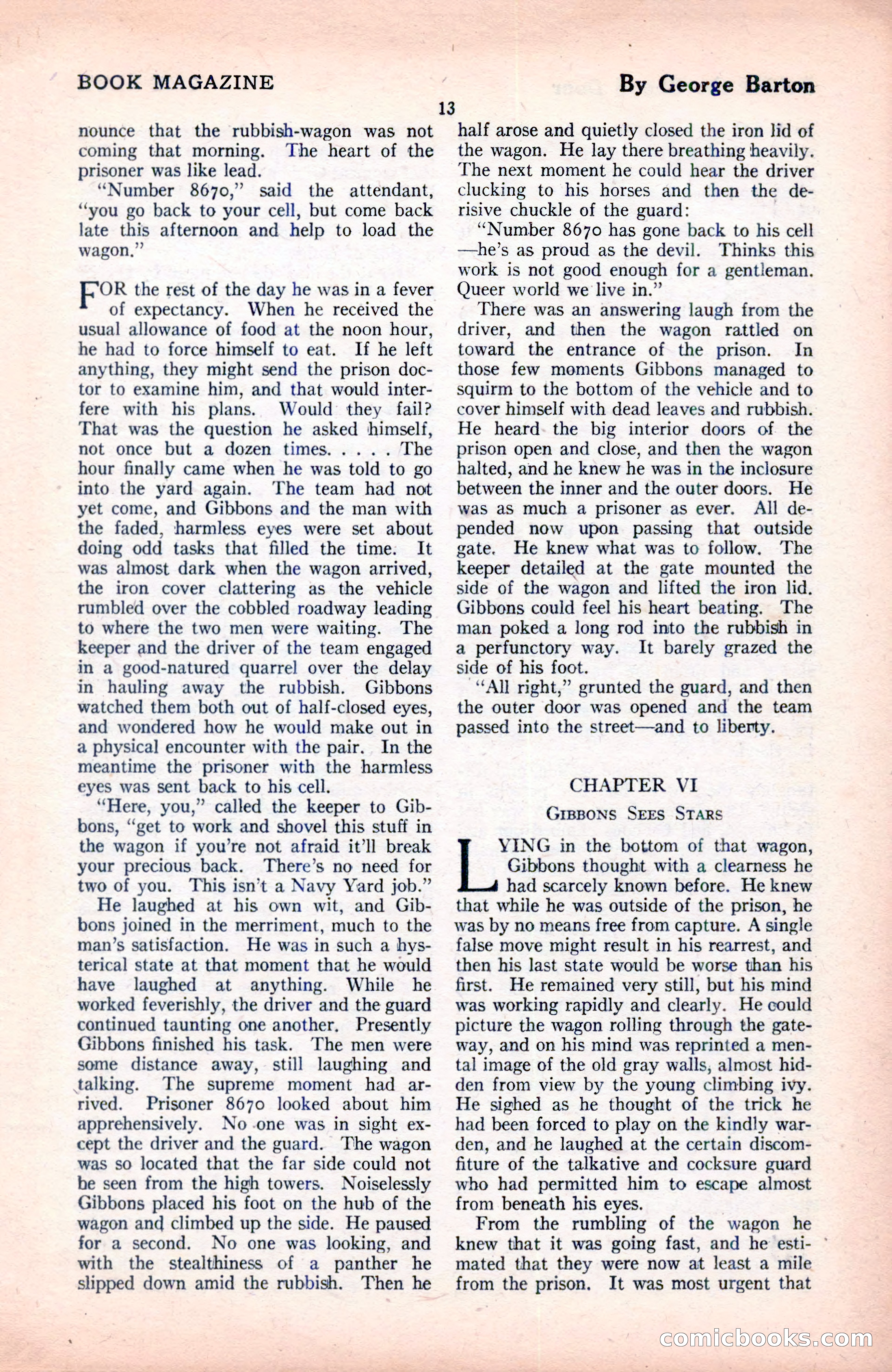 The Blue Book Magazine, June 1920 — page 19 of 208