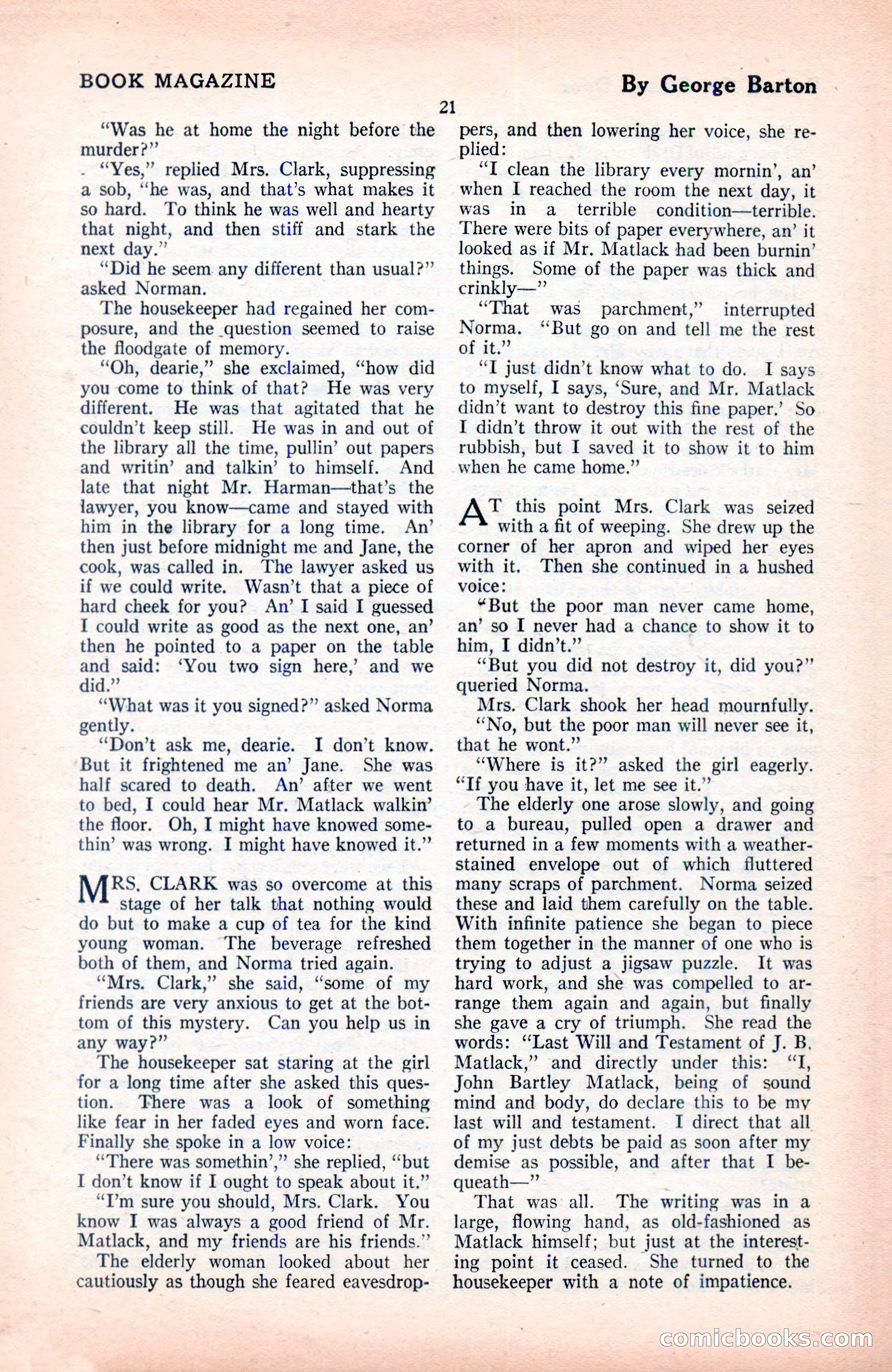 The Blue Book Magazine, June 1920 — page 27 of 208