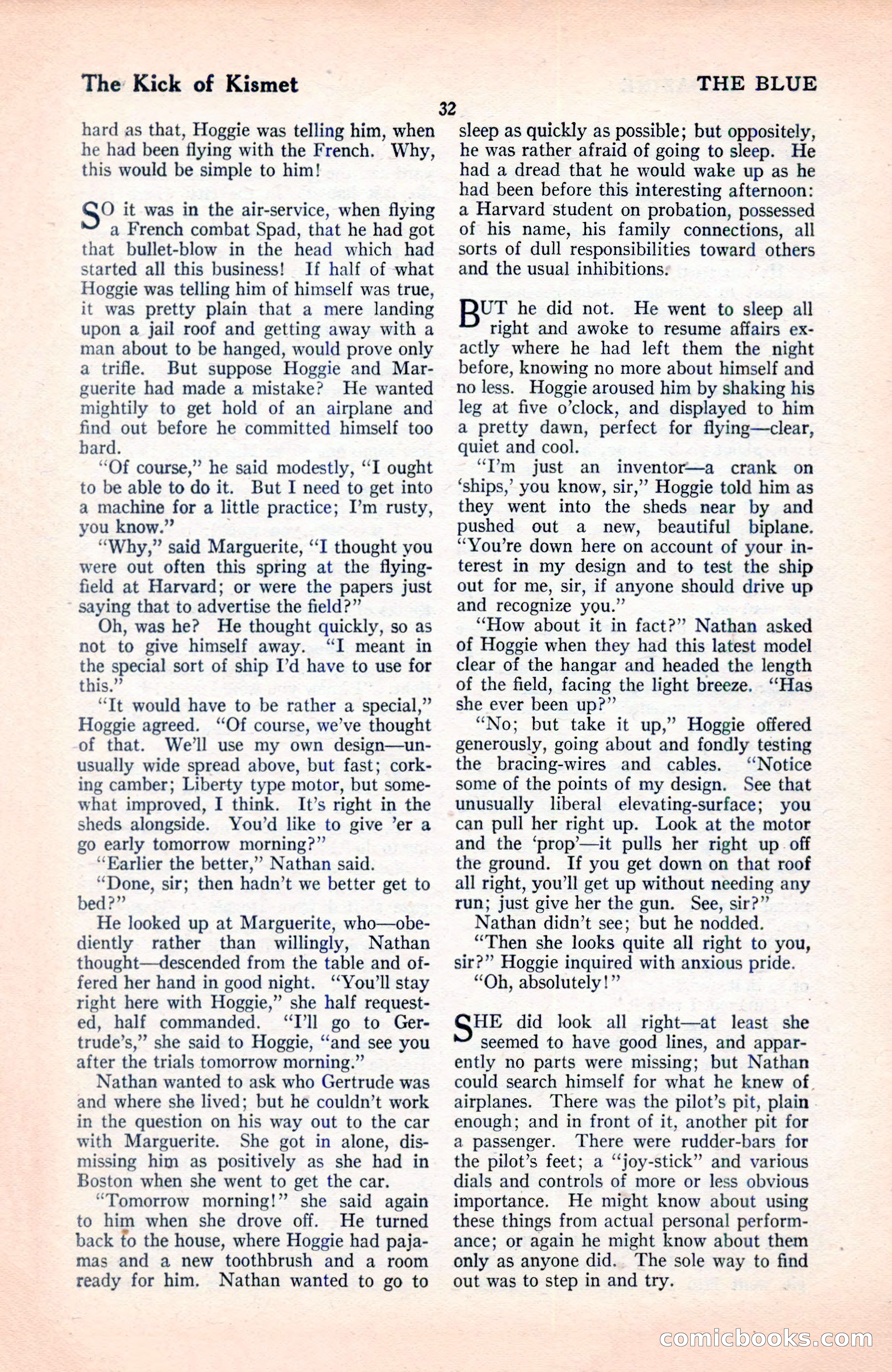 The Blue Book Magazine, June 1920 — page 38 of 208