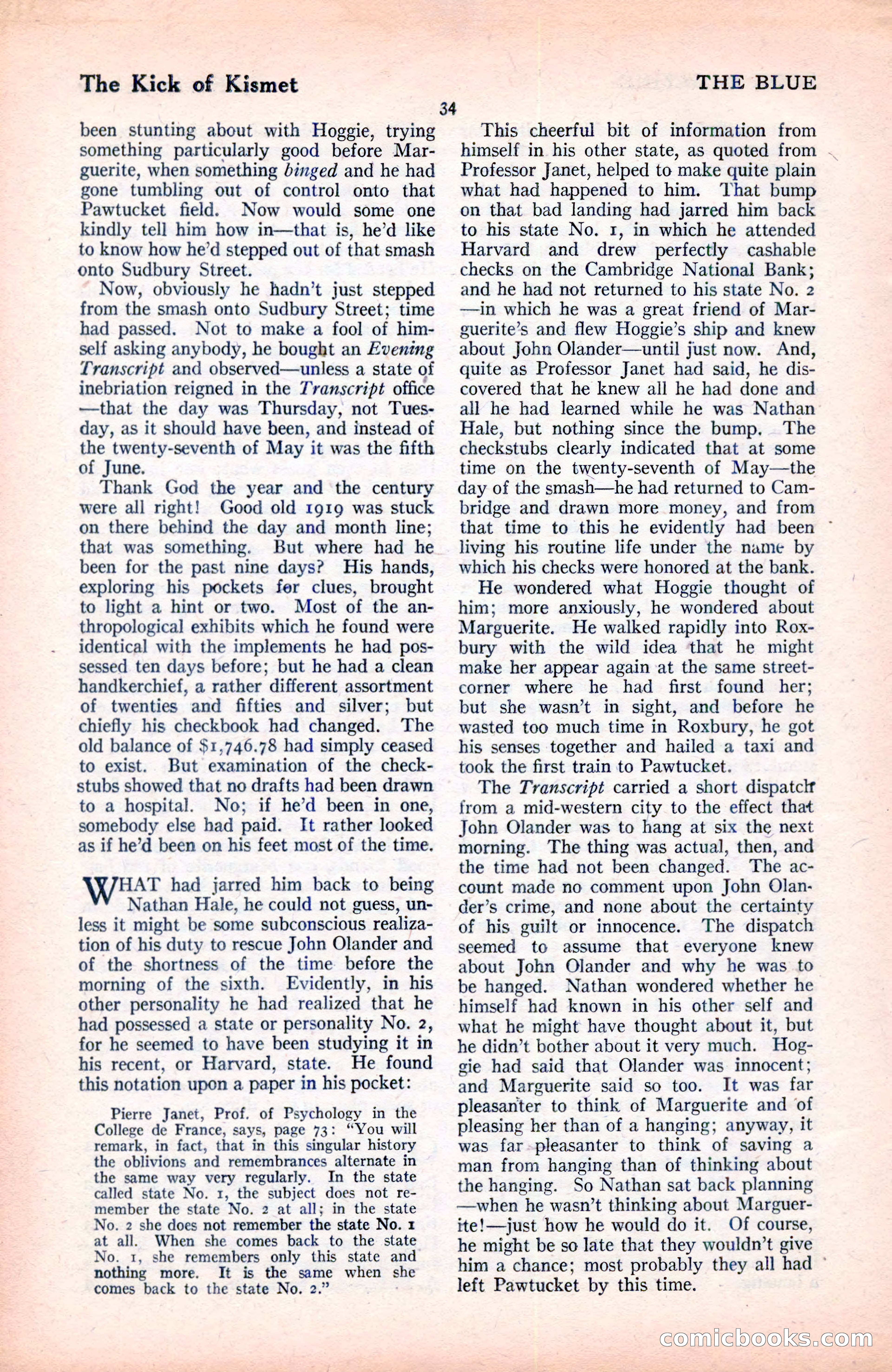 The Blue Book Magazine, June 1920 — page 40 of 208