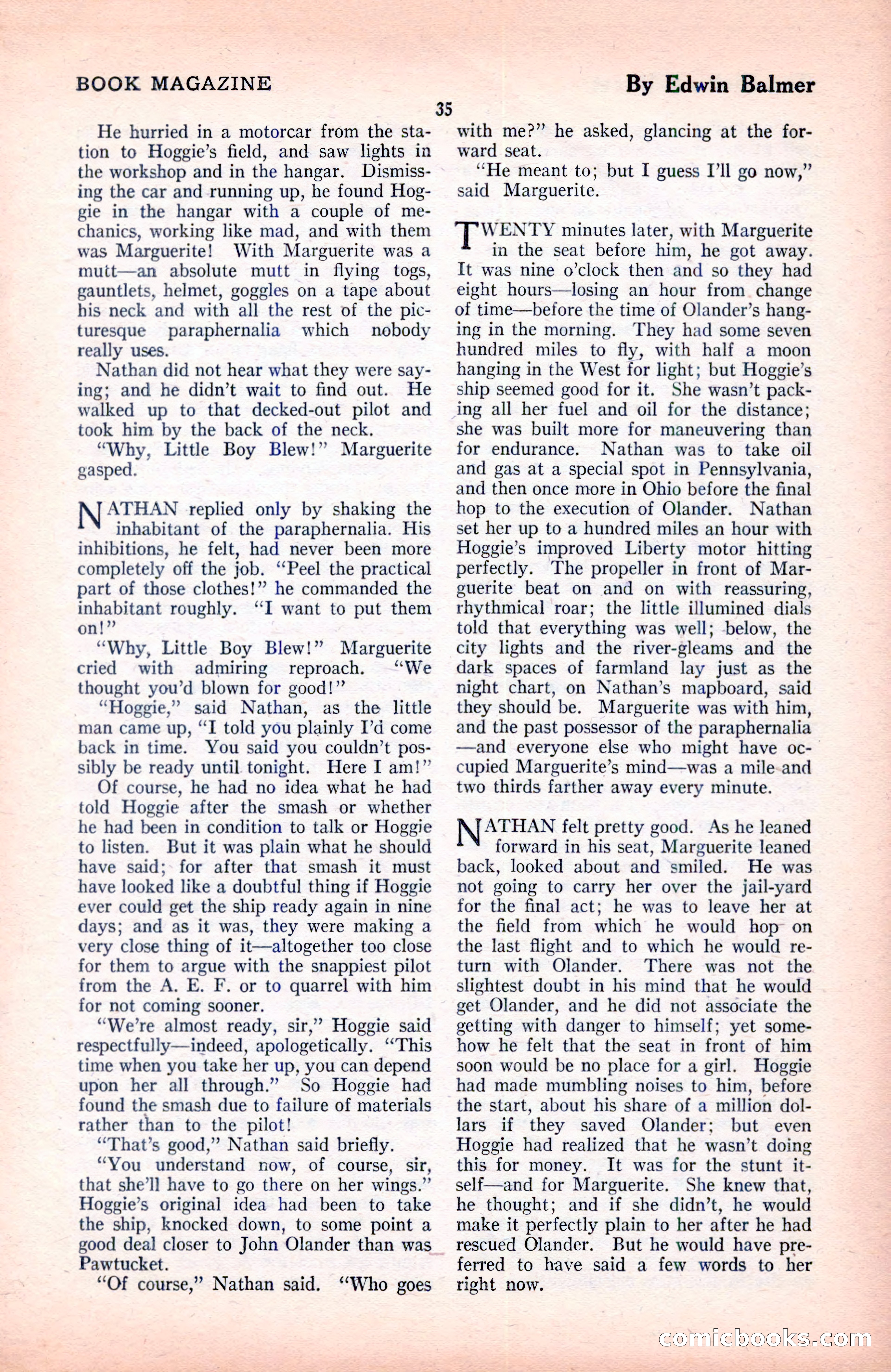 The Blue Book Magazine, June 1920 — page 41 of 208