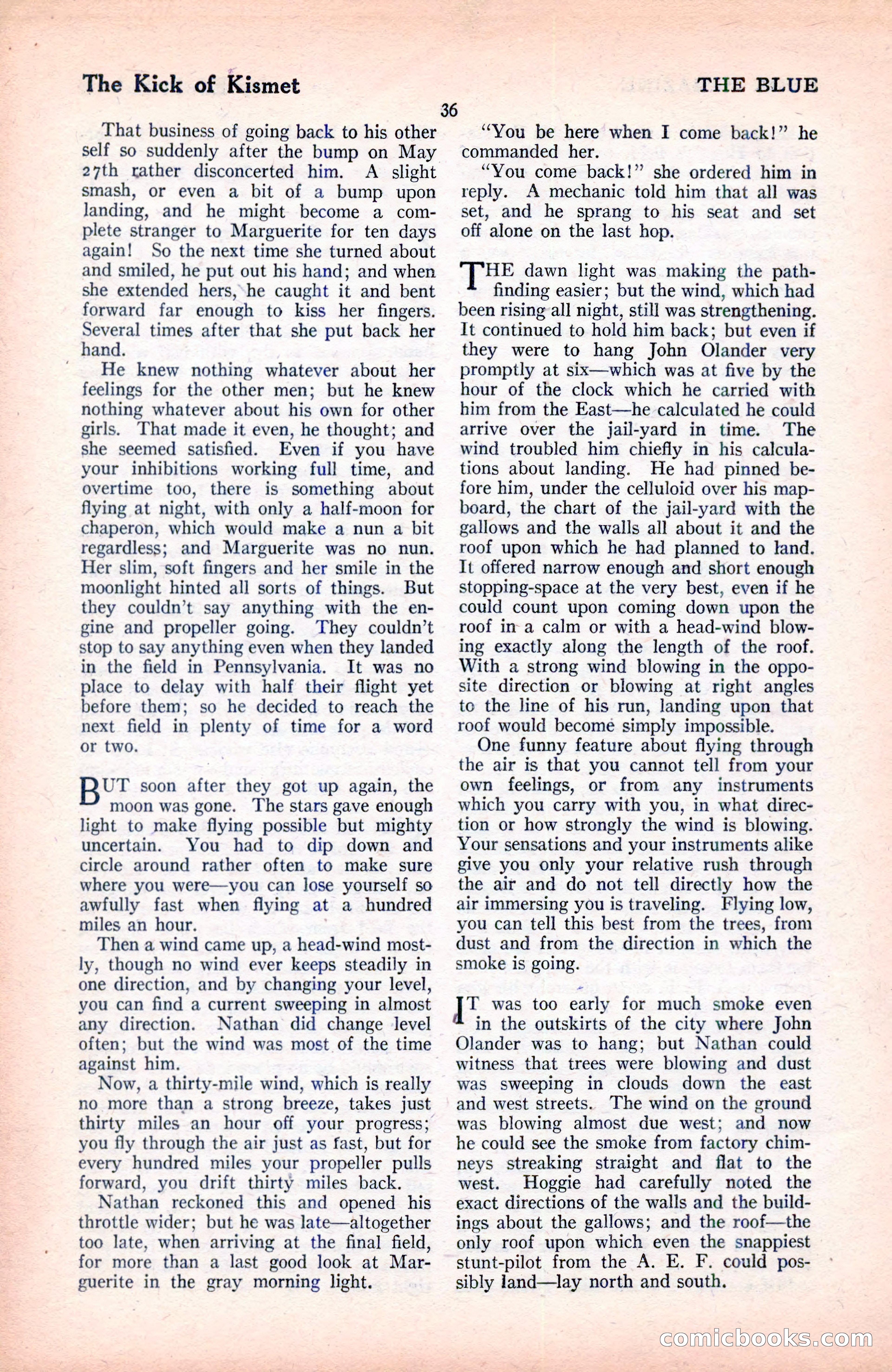 The Blue Book Magazine, June 1920 — page 42 of 208