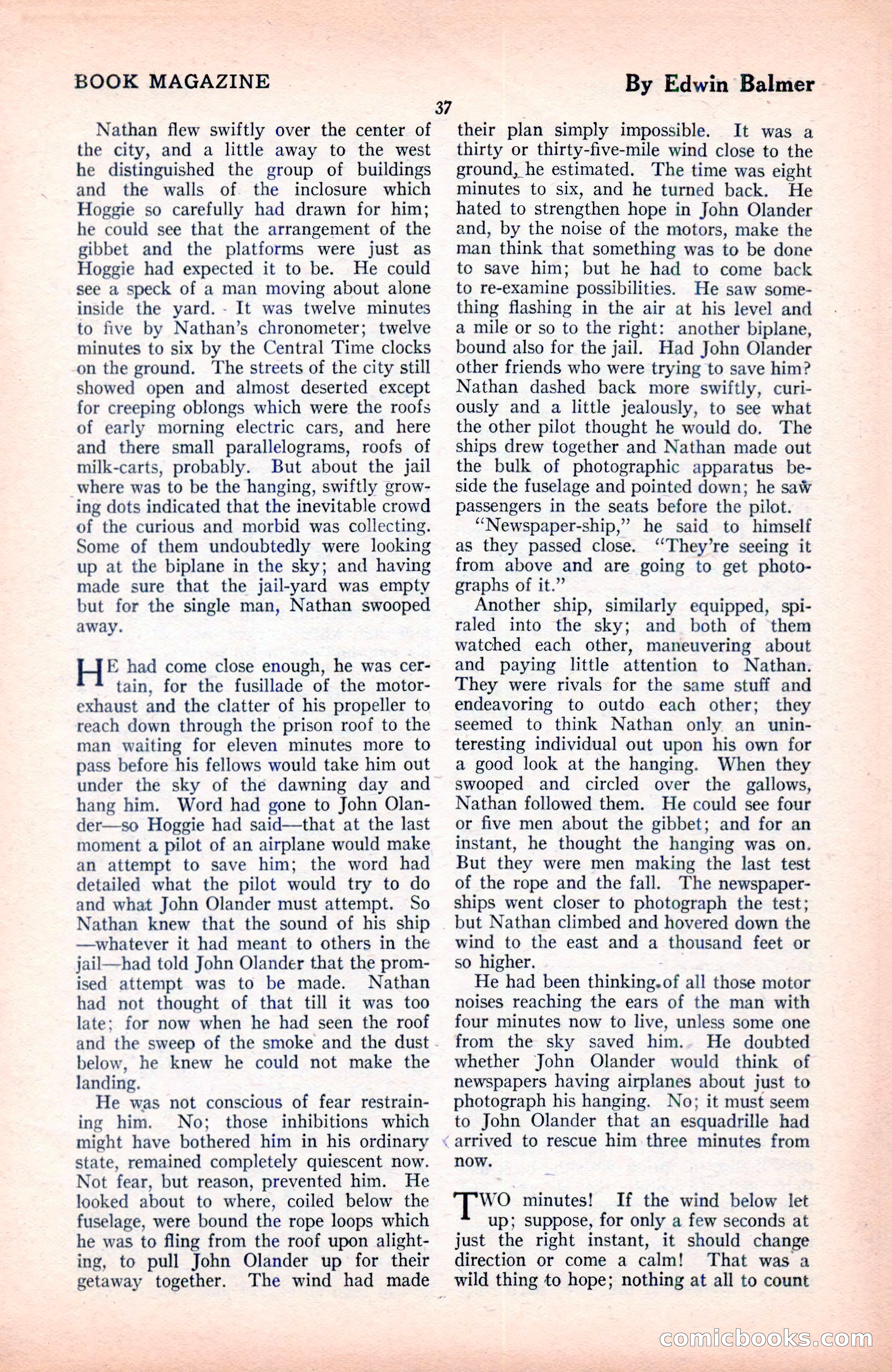 The Blue Book Magazine, June 1920 — page 43 of 208