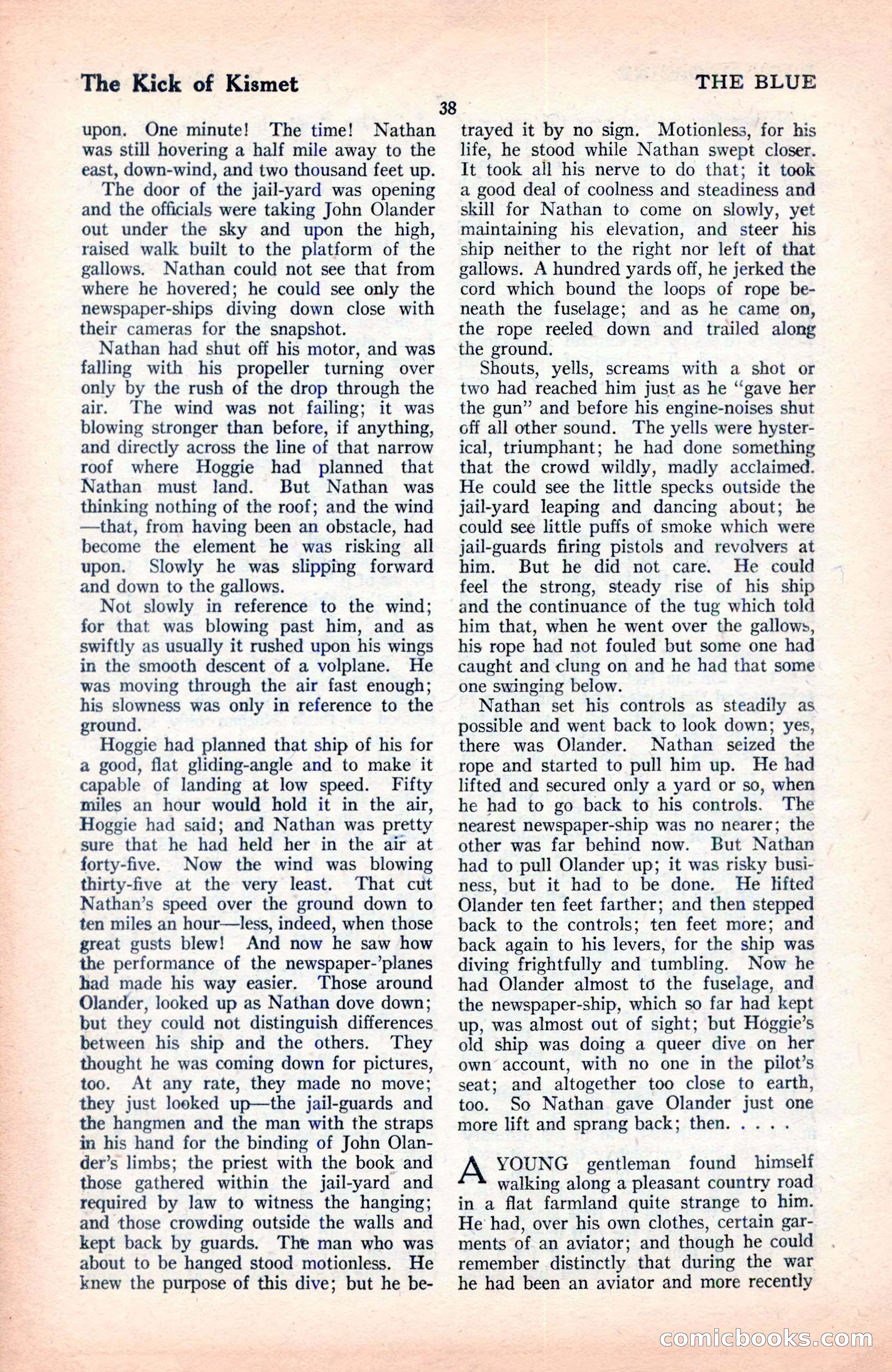 The Blue Book Magazine, June 1920 — page 44 of 208