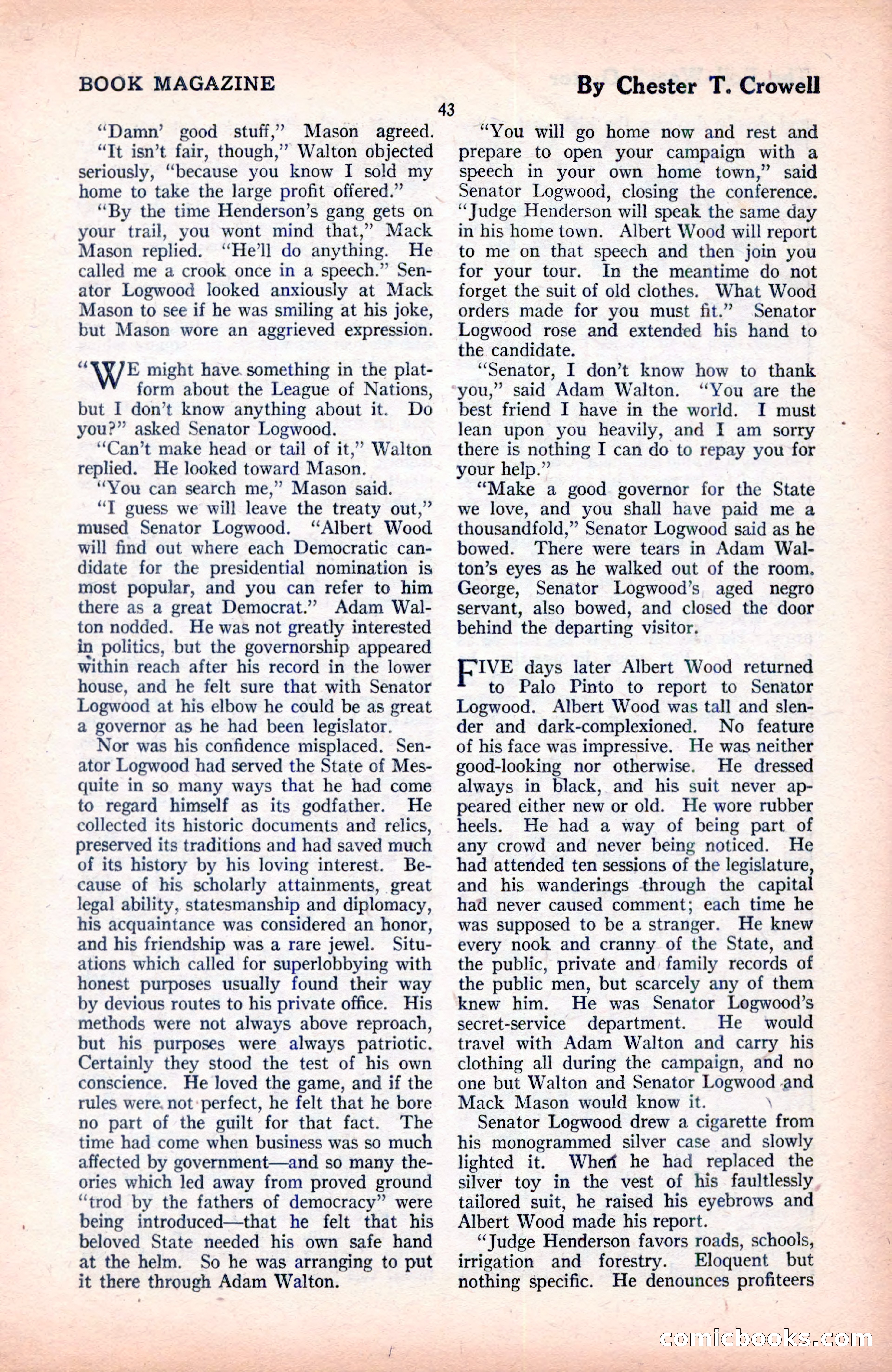 The Blue Book Magazine, June 1920 — page 49 of 208
