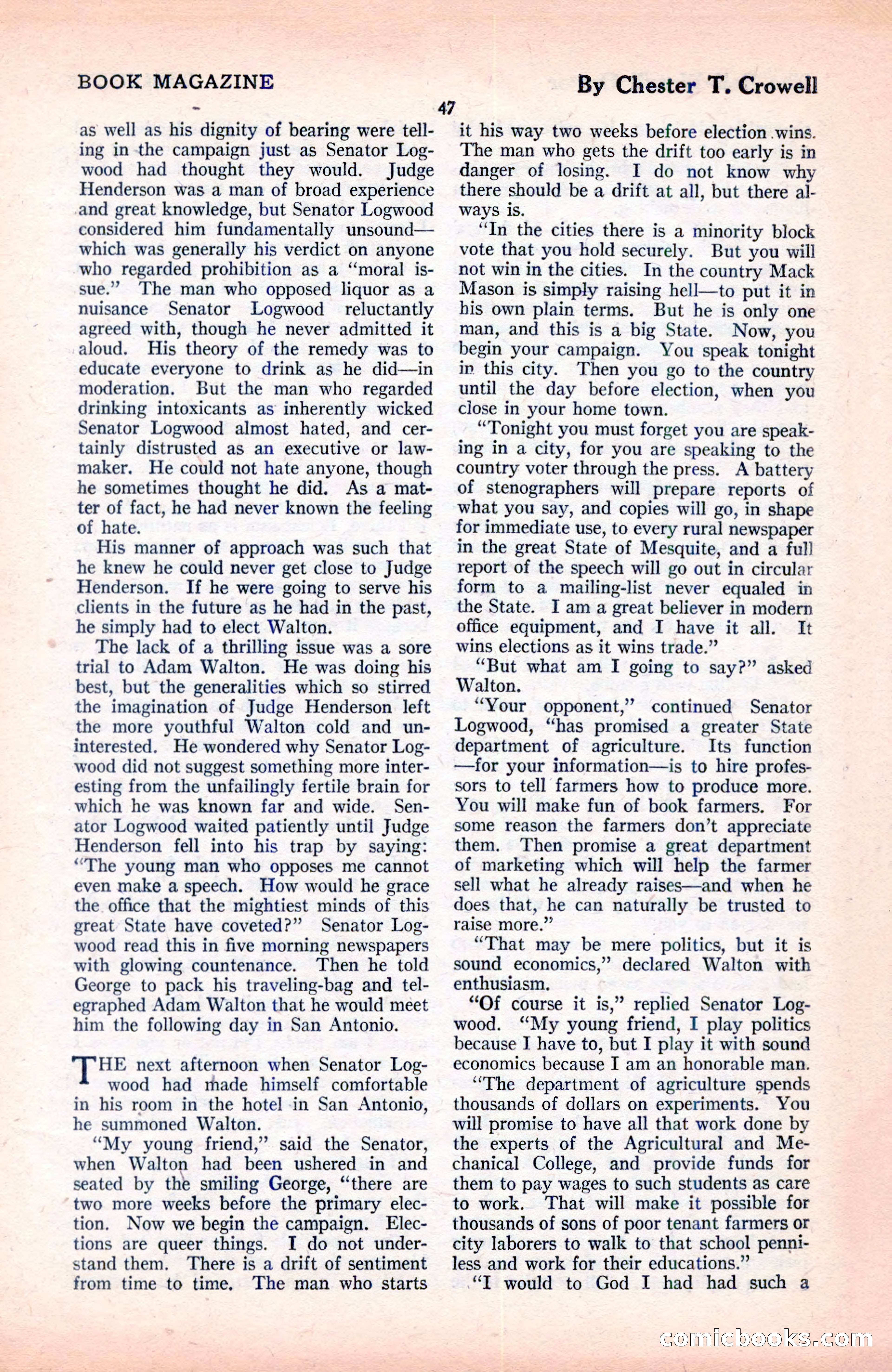 The Blue Book Magazine, June 1920 — page 53 of 208