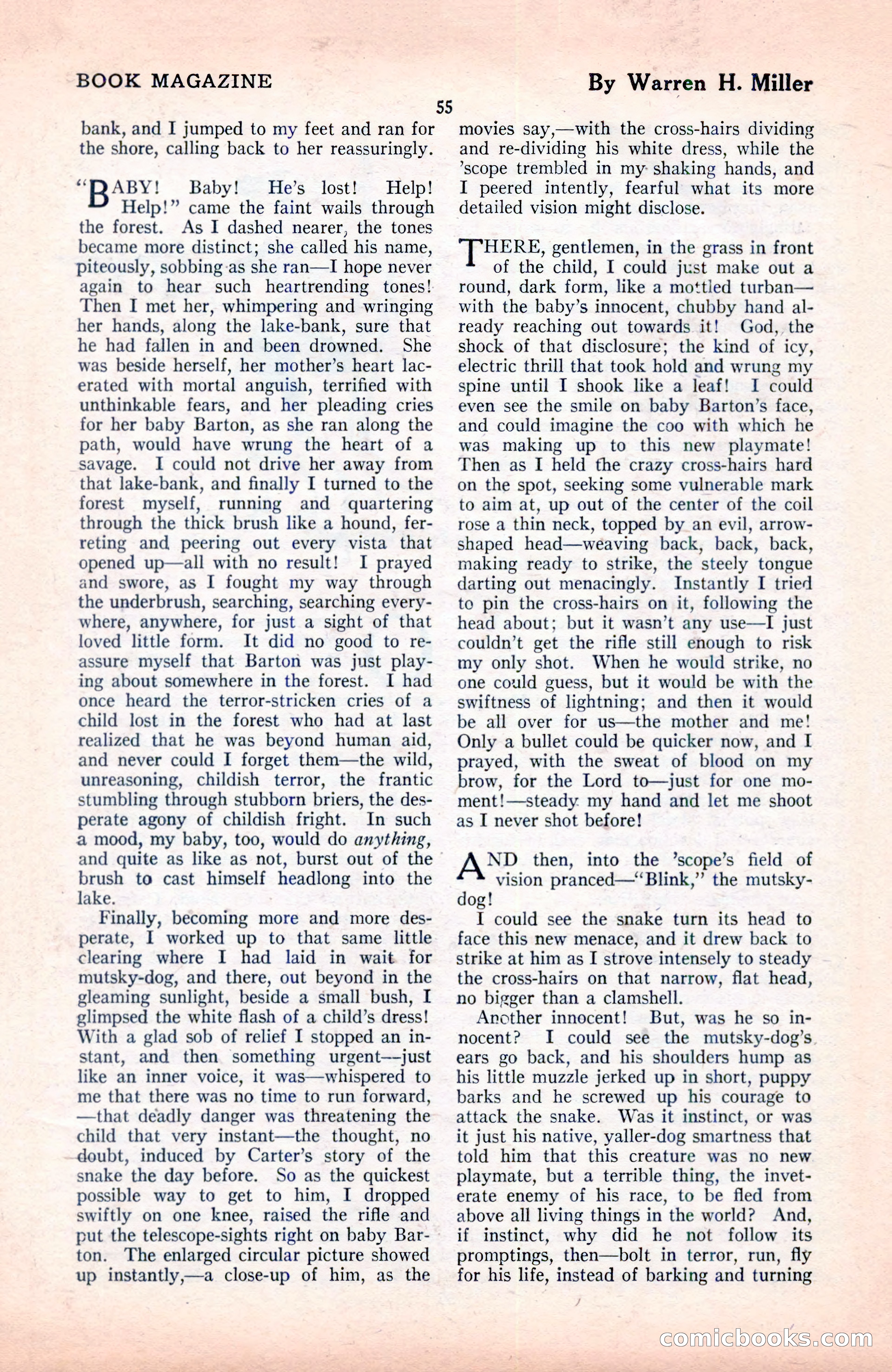The Blue Book Magazine, June 1920 — page 61 of 208