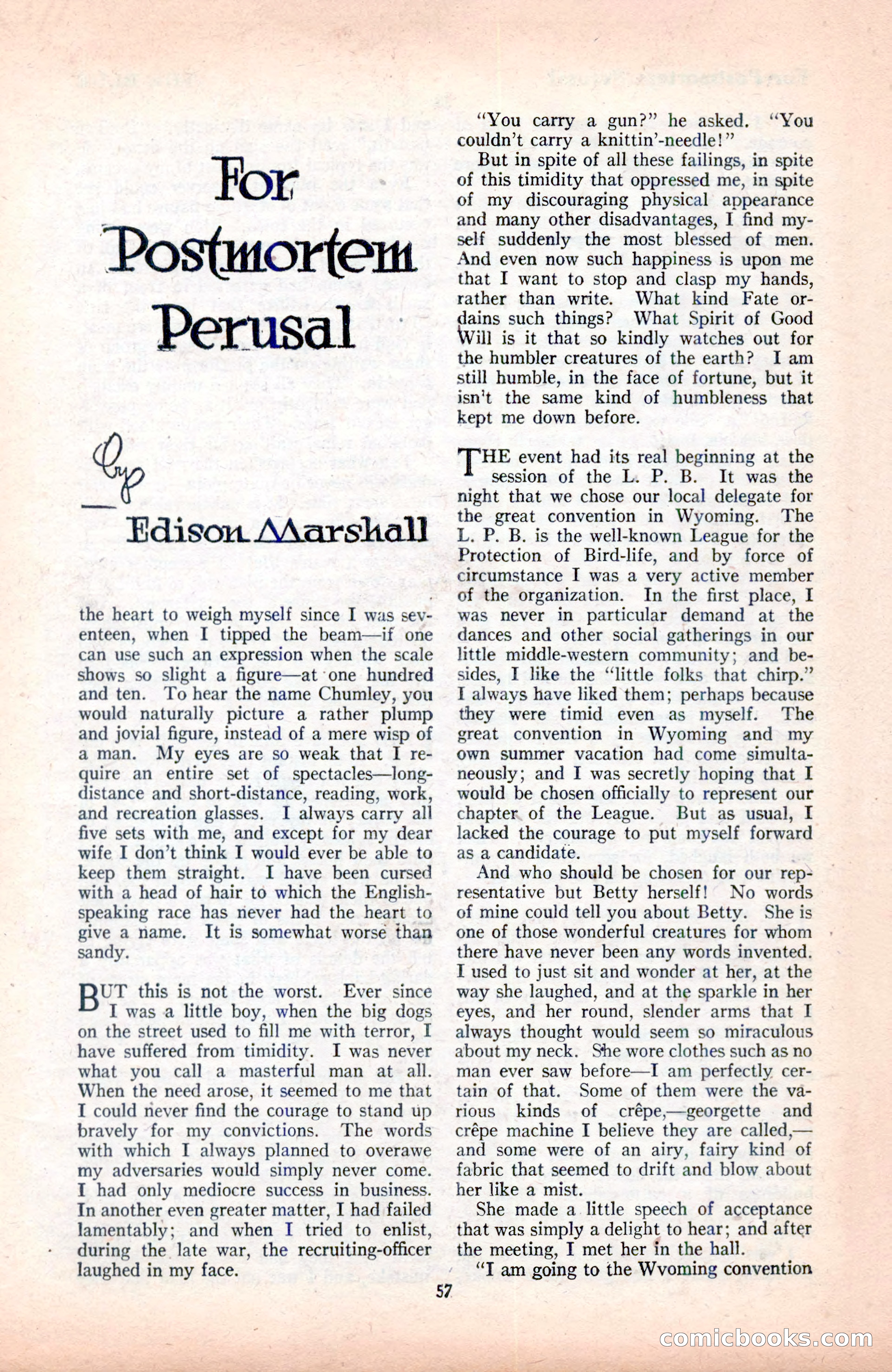 The Blue Book Magazine, June 1920 — page 63 of 208