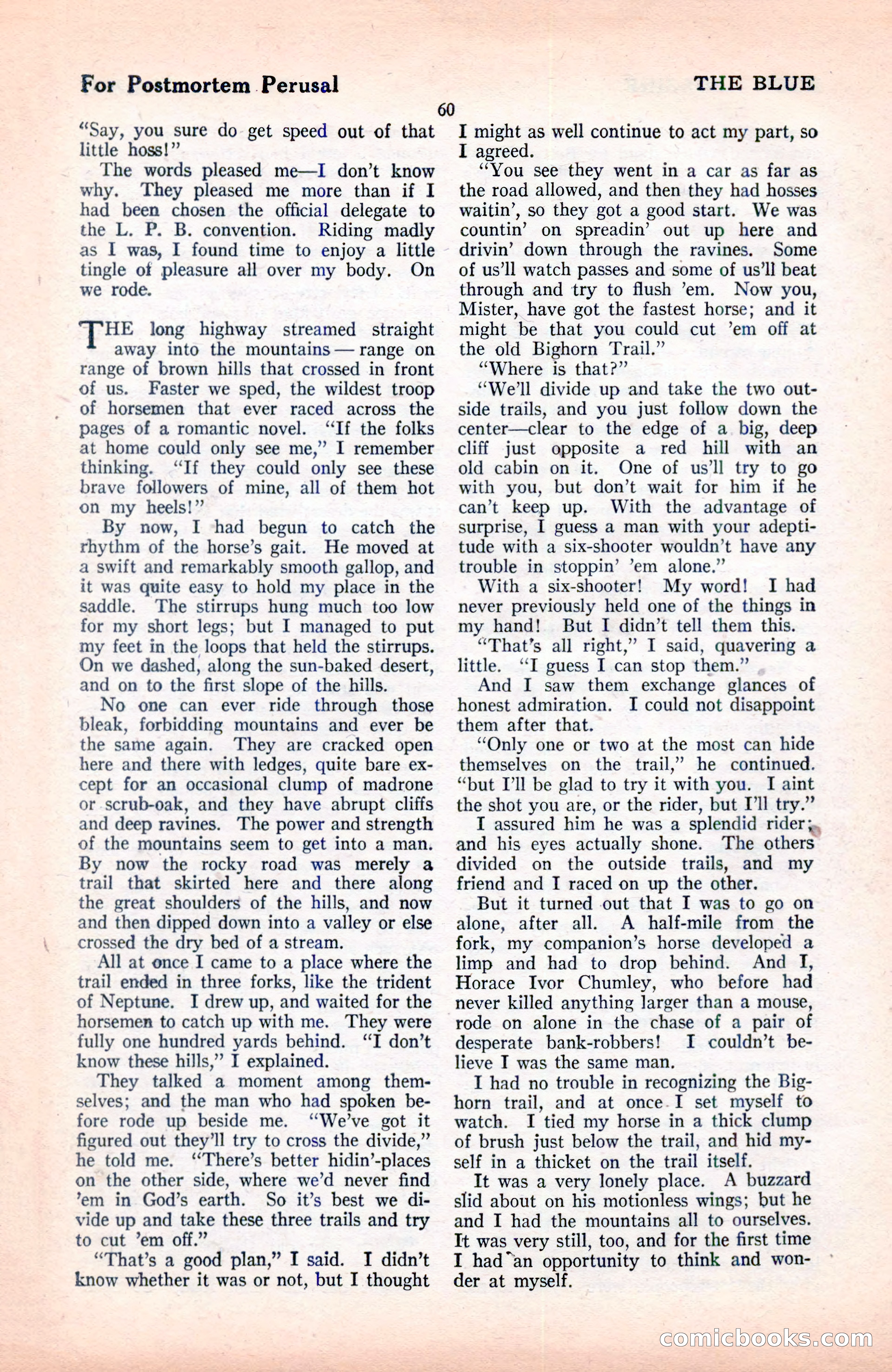 The Blue Book Magazine, June 1920 — page 66 of 208