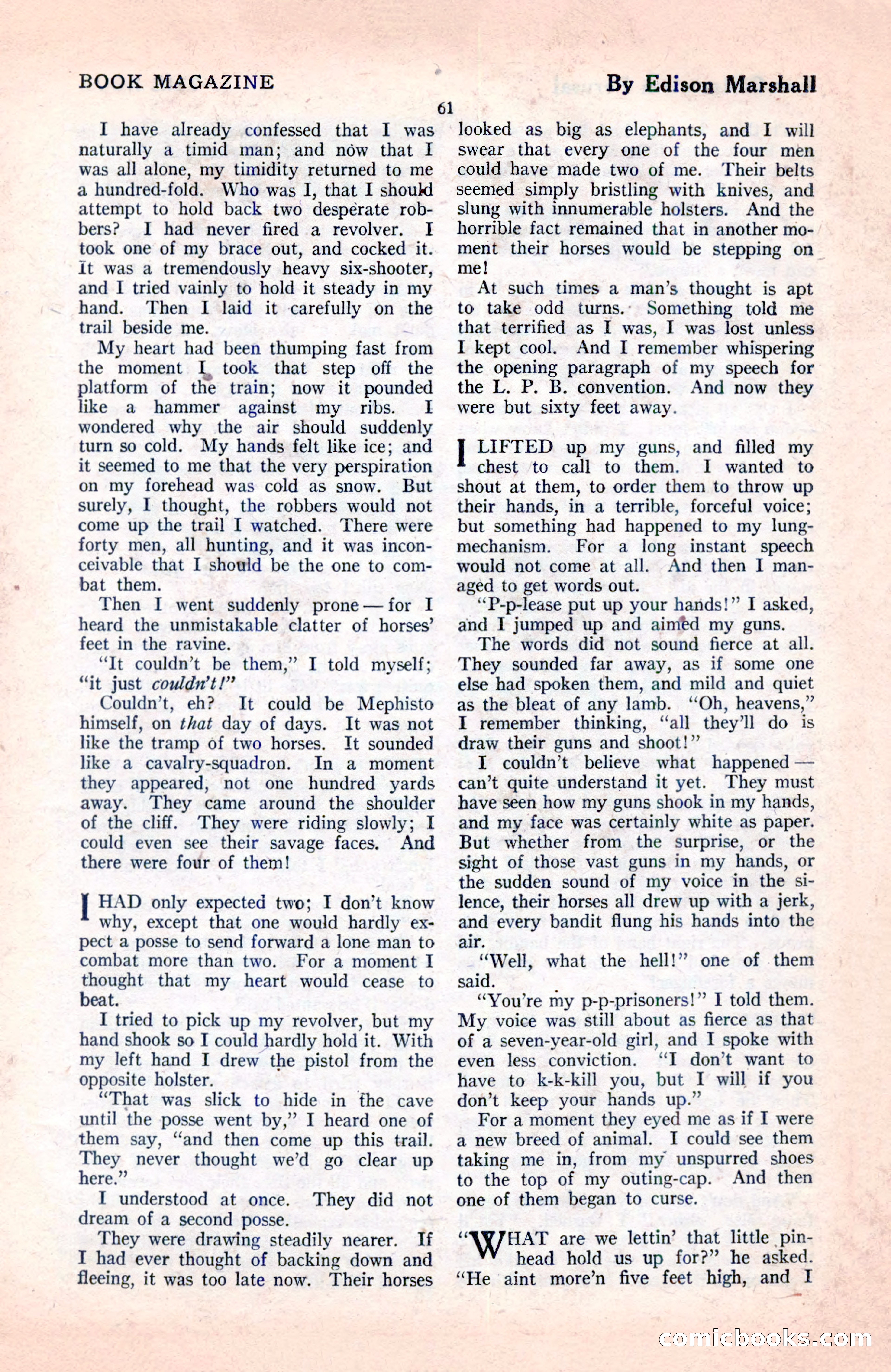 The Blue Book Magazine, June 1920 — page 67 of 208