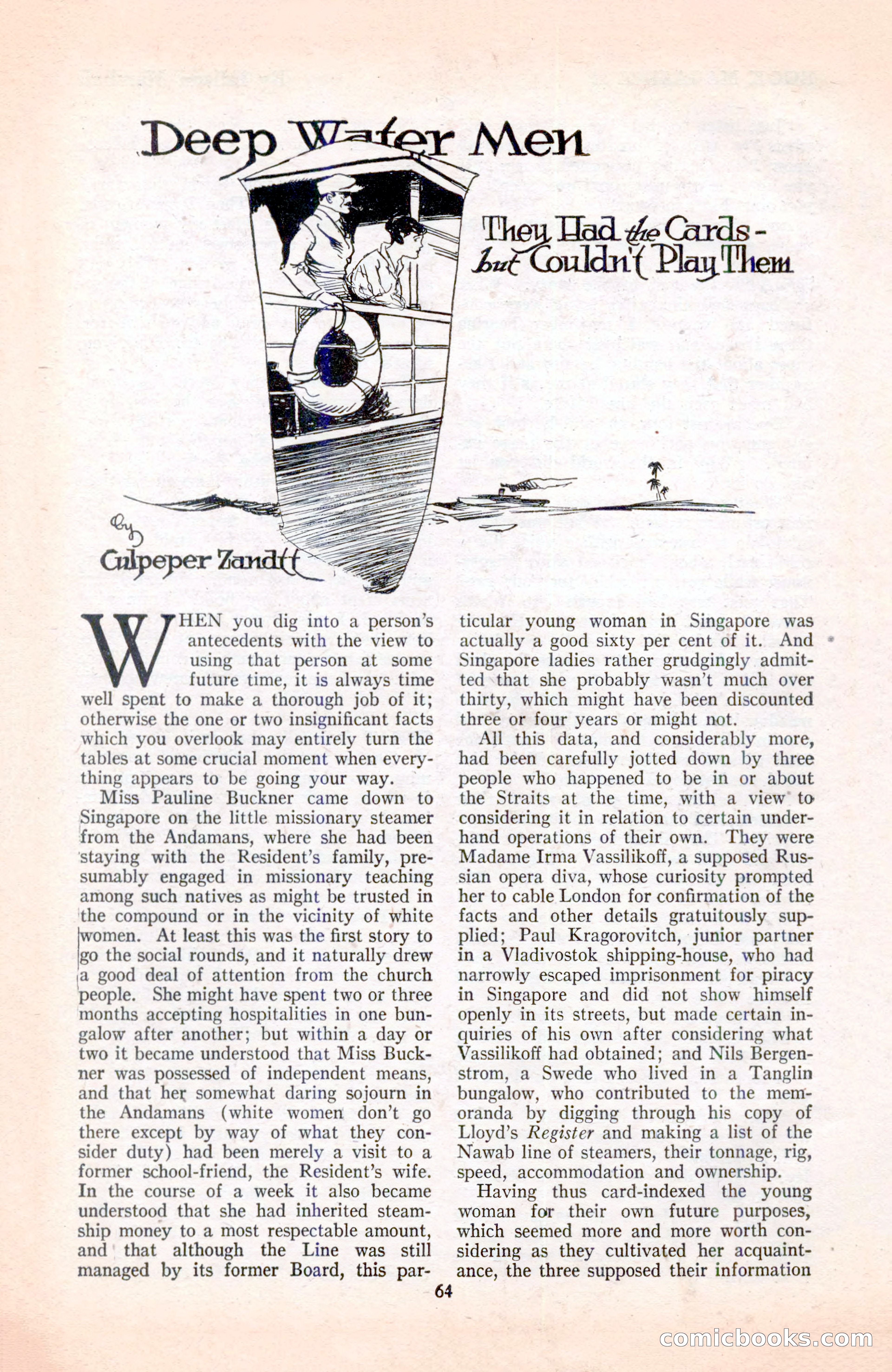 The Blue Book Magazine, June 1920 — page 70 of 208