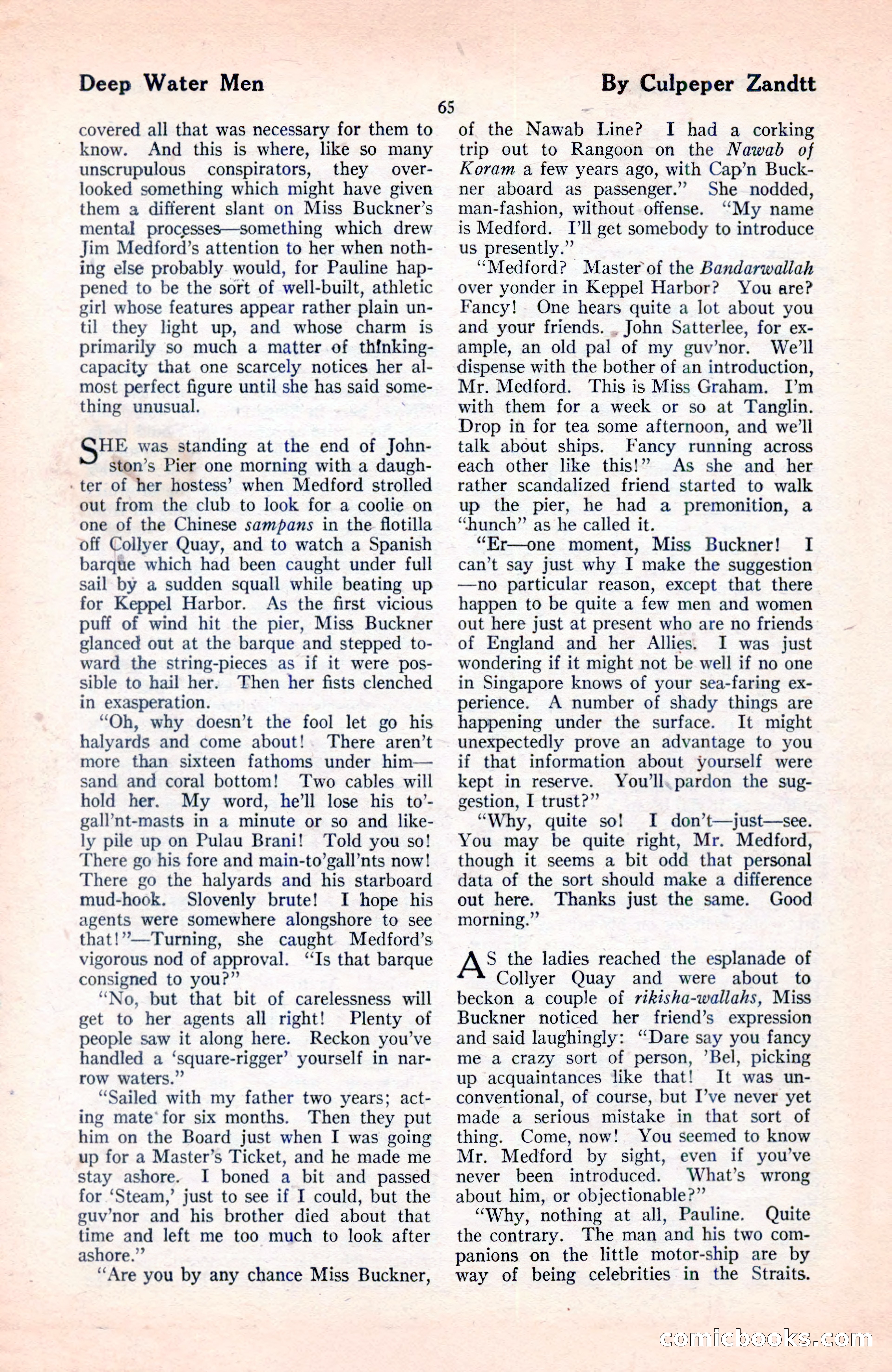 The Blue Book Magazine, June 1920 — page 71 of 208