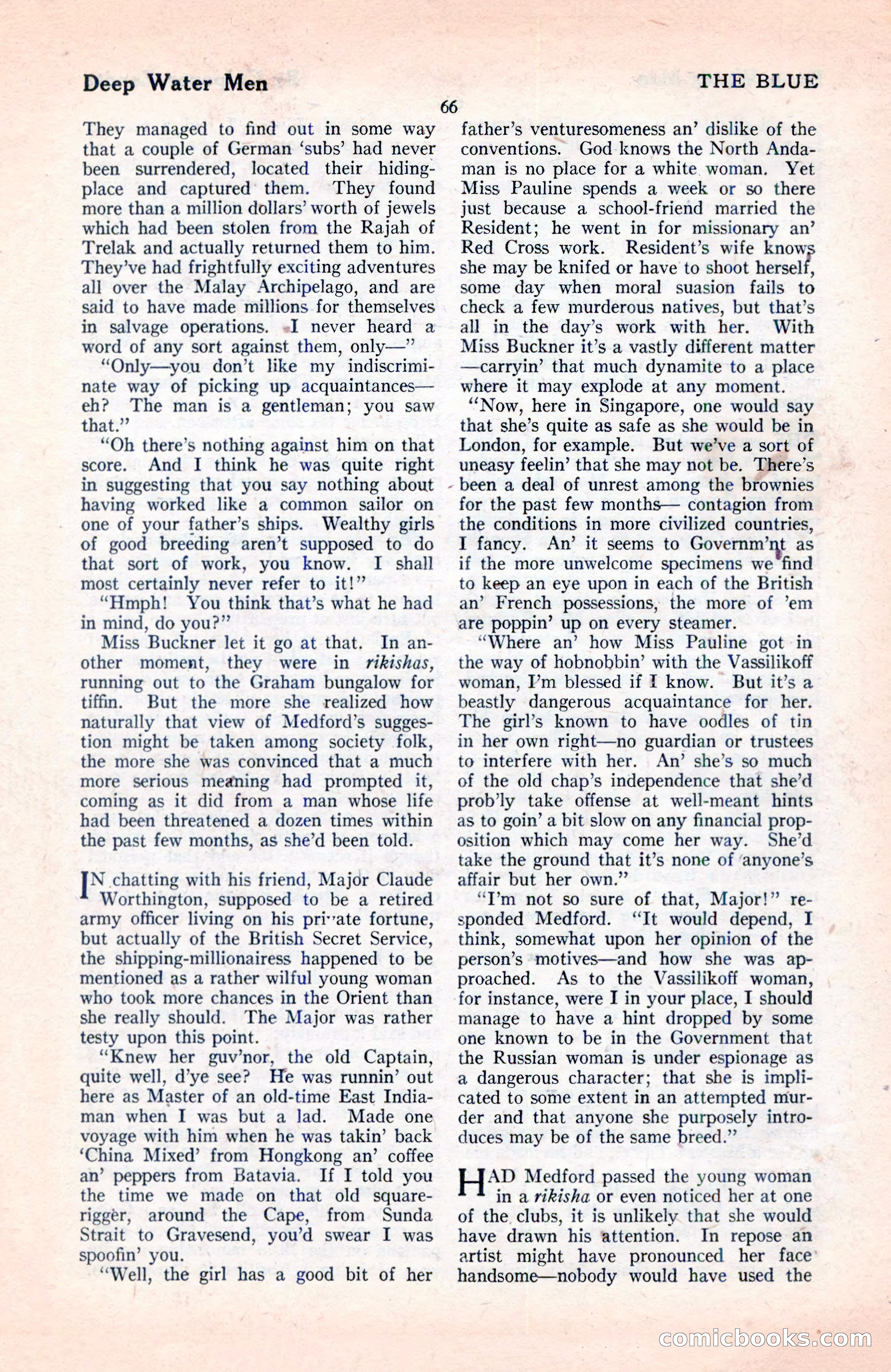 The Blue Book Magazine, June 1920 — page 72 of 208