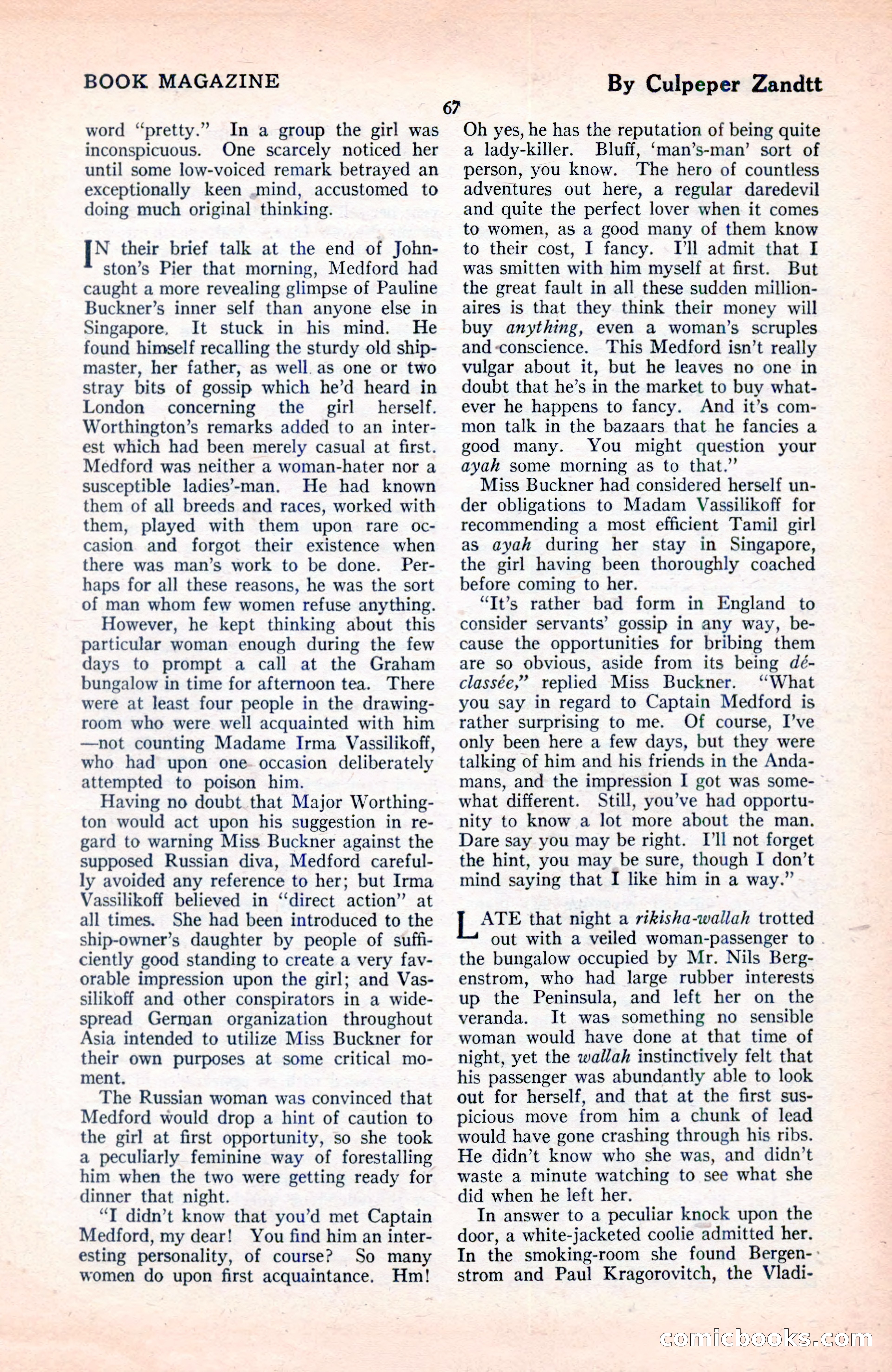 The Blue Book Magazine, June 1920 — page 73 of 208